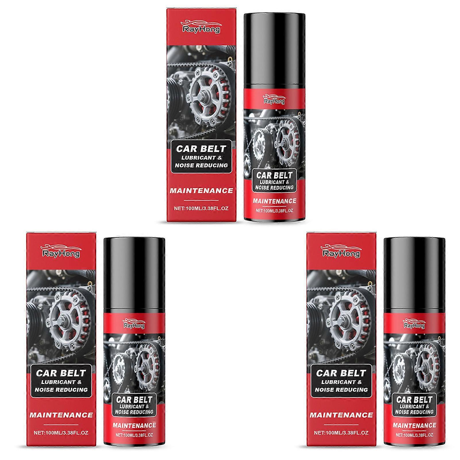 Belt Lubricant Multi-Purpose Car Belt Lubricant Noise Reducing Spray Automobile Engine Belt Maintenance Agents