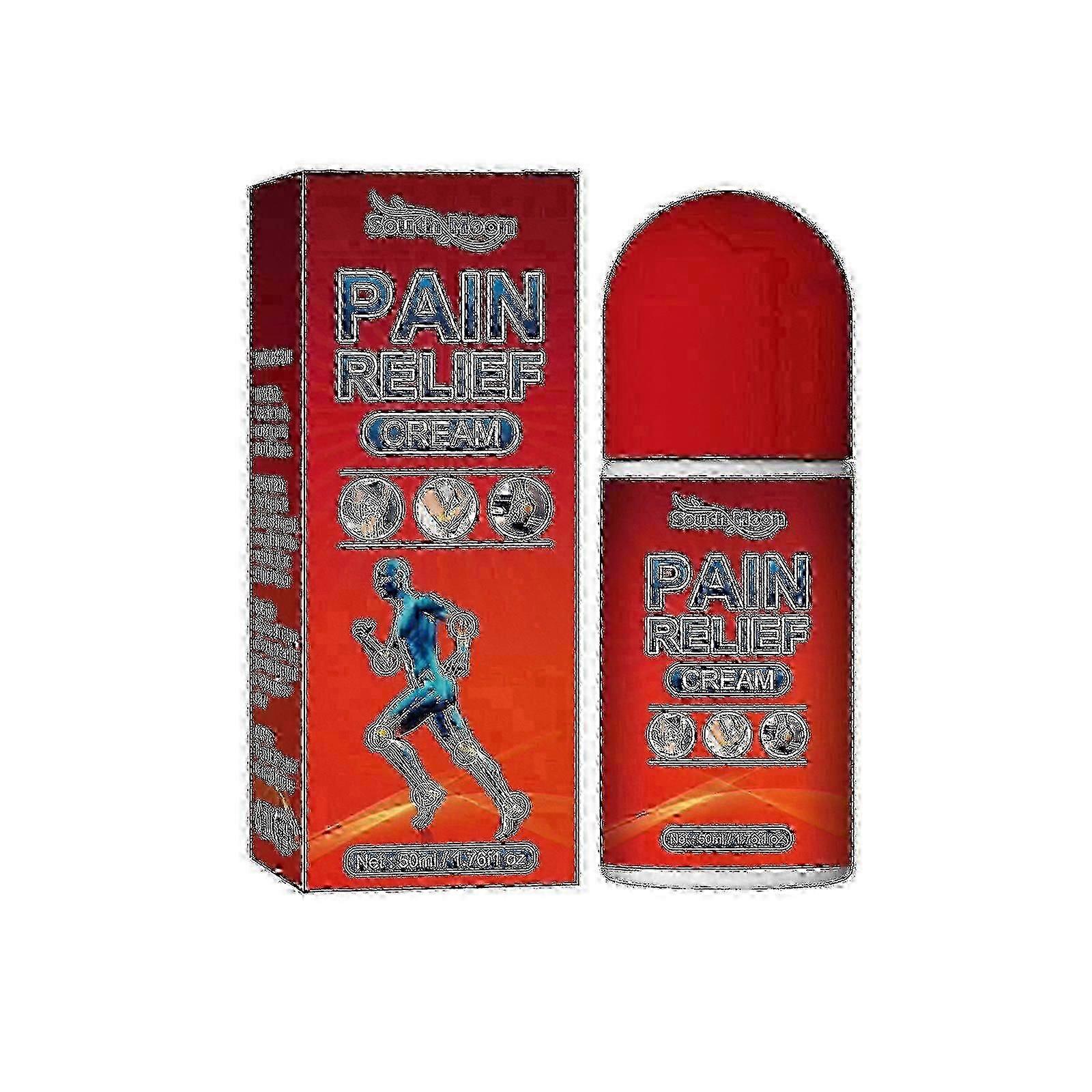 Smärtlindrande kräm, armbåge axel nacke knä kota midja ben ledvärk lindring rullande boll topp