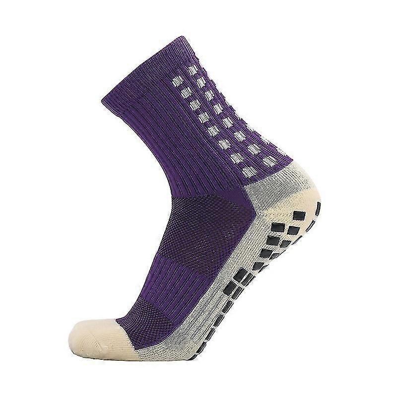 Socks de basquete absorventes de suor 1 par em roxo