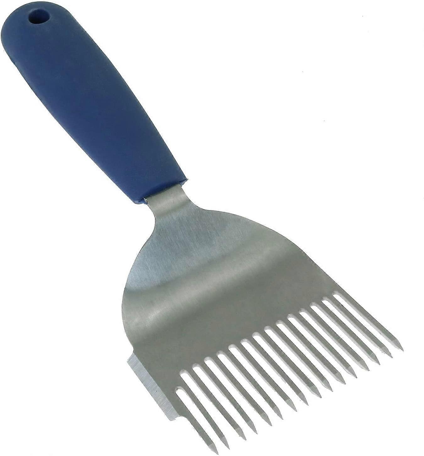 Stainless Steel Uncapping Fork For Beekeeping Honey Fork Shovel Tool With Plastic Handle