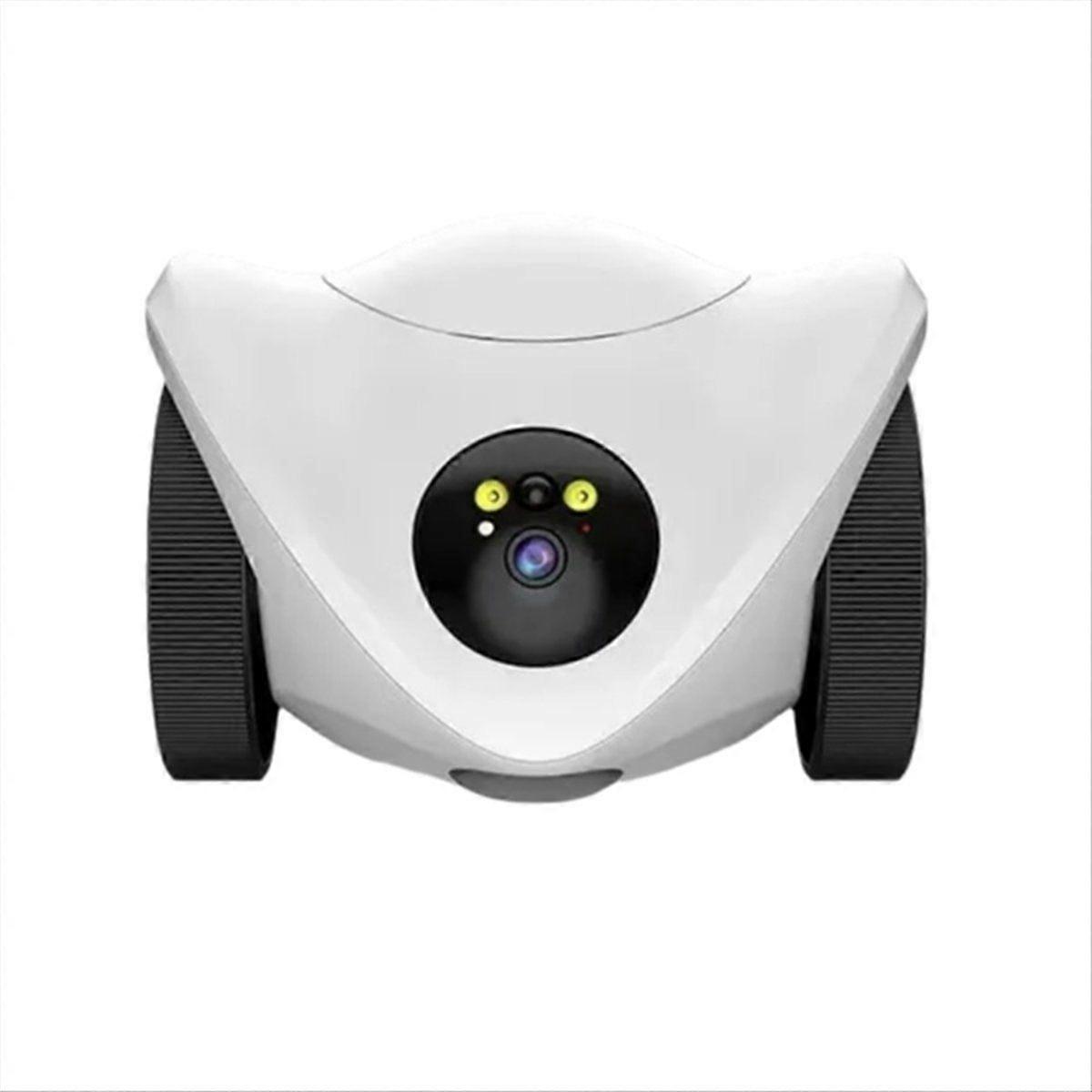 1080P HD Feeder Camera Automatic Dog Cat Toy Wifi Interactive Pet Tracking Smart Robot Camera