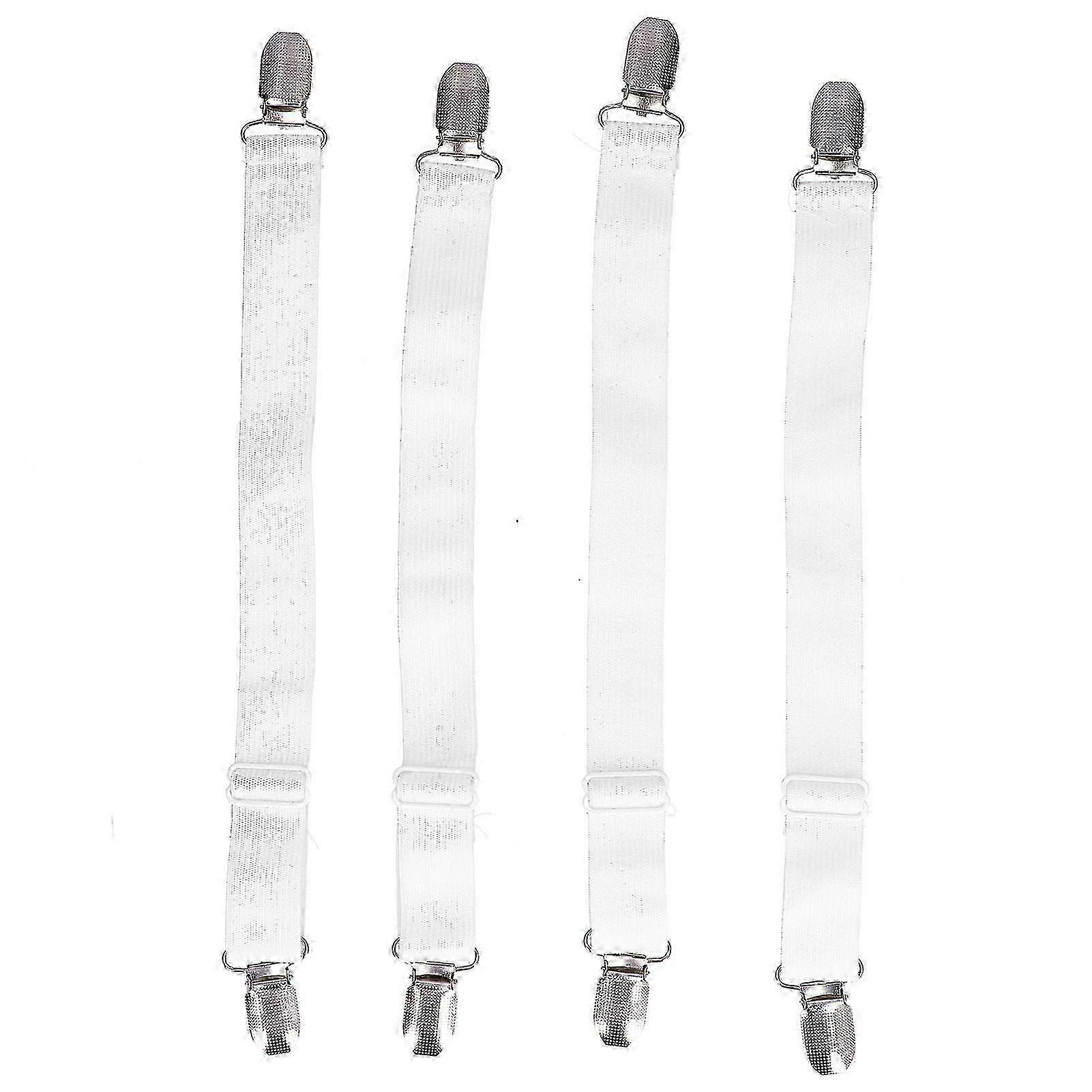 Adjustable Elastic Holder, Sheet Fasteners Gripper For Bed Sheets, Mattress Pads, Multi-purpose Compatibility Ensures Your Linens Stay Put, X Form 202