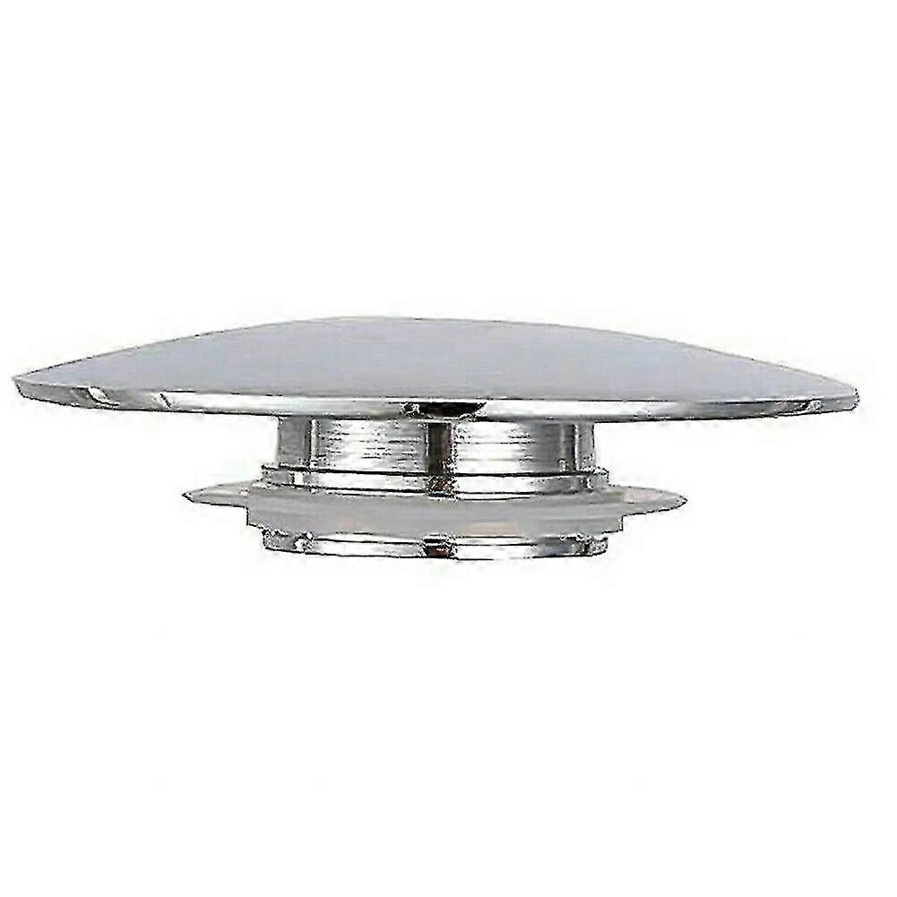 Basin Waste Sink Plug  Silver Chrome  66mm PopUp Cap  Click Clack Push Button  Replacement Part For Bathroom Sink Drain Stopper