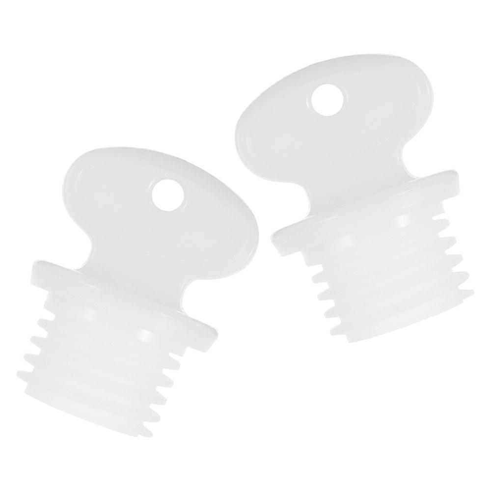 Leakproof Plastic Stopper Caps for Hot Water Bag Sealing 2Pcs Pack
