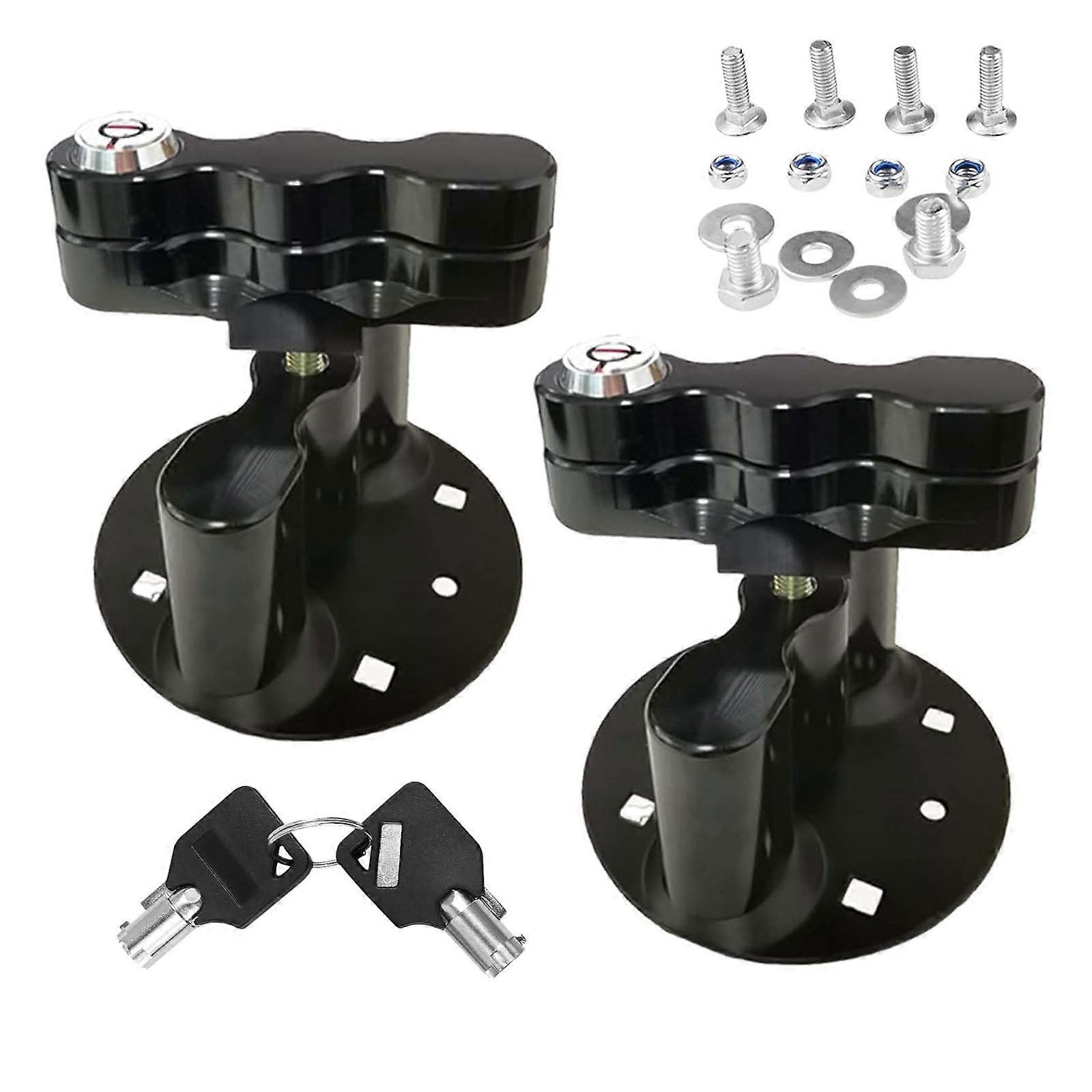 Single Keys Operated Anti Theft Locks Mechanism for Liquid Containers Outdoor Essential Multicolor