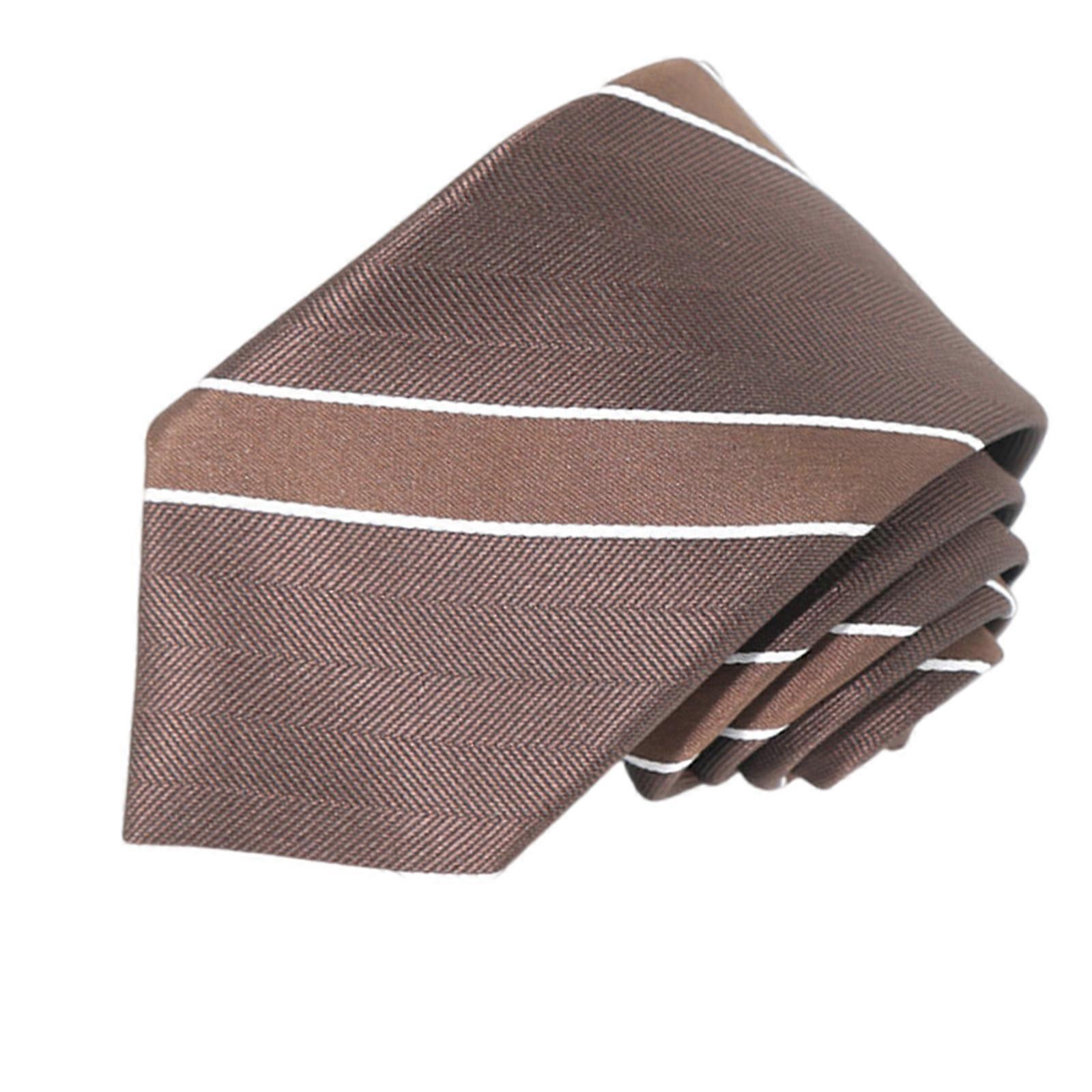 Classical Diagonally Mens Tie Easy Polyester Fabric For Formal Office And Corporate Event Multicolor