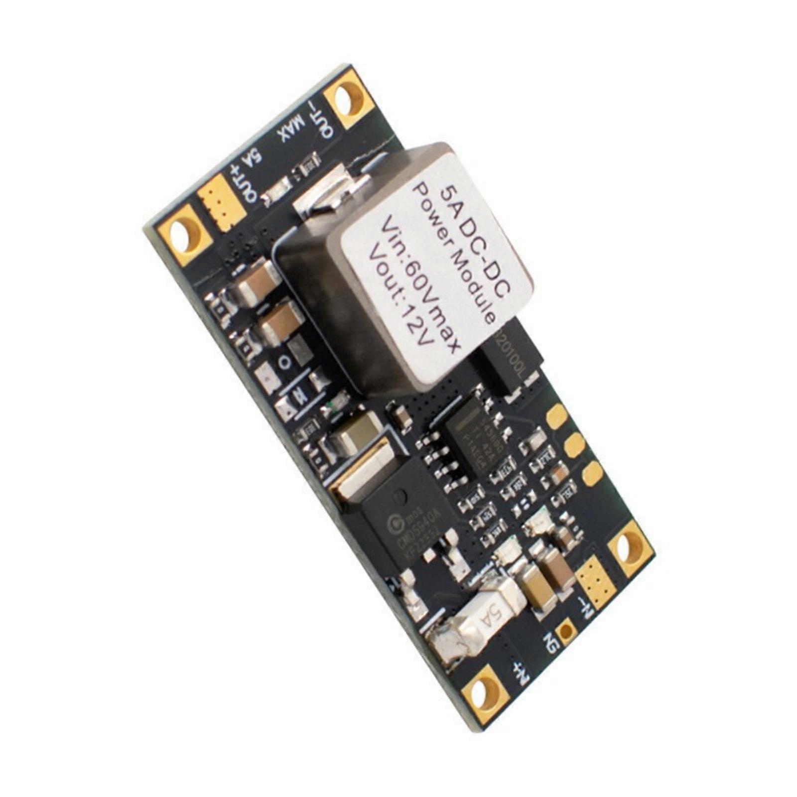 Wide Electric 60V Converters To 5V Regulator Module Output Reverse Polarity Protecting Circuit Board Multicolor