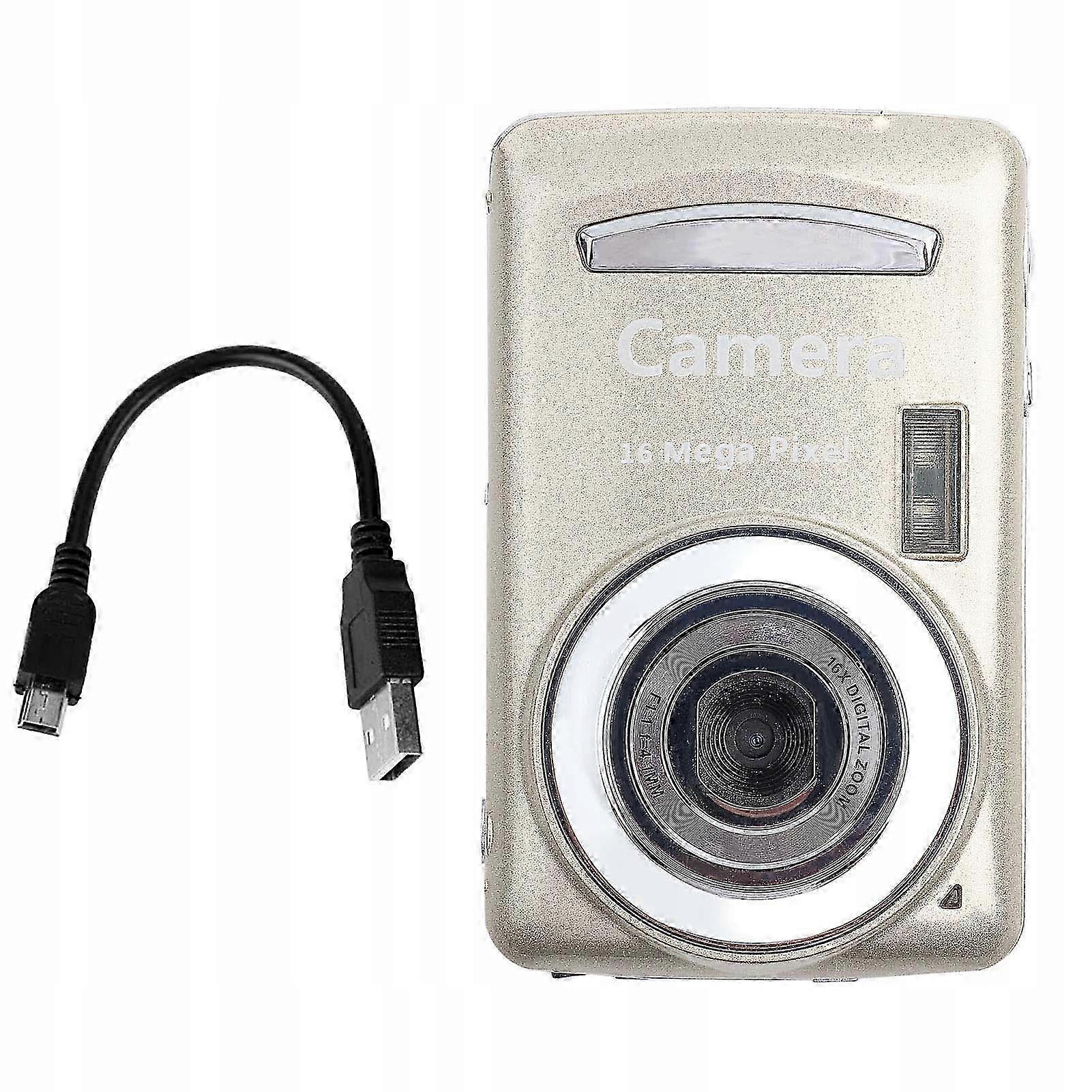 Digital Camera 720p Gold Full Hd 4x