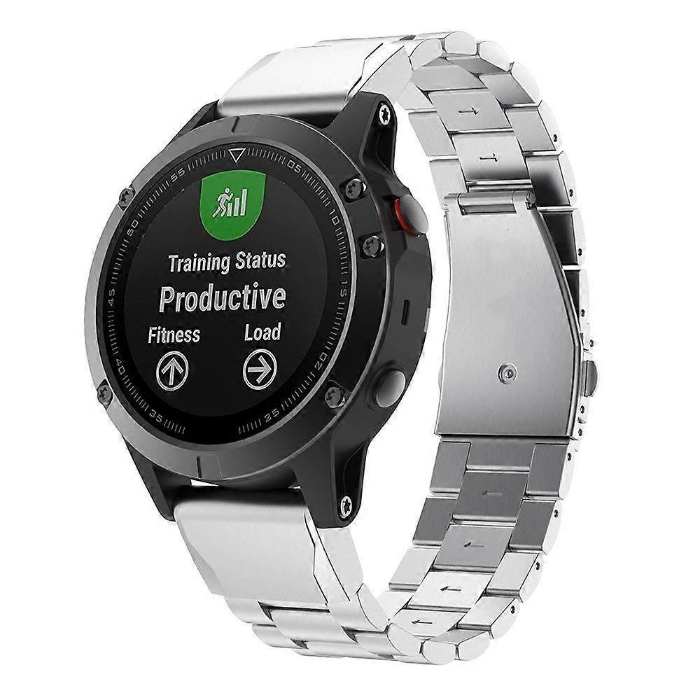 Integrated Three Beads Flat Buckle Titanium Alloy Quick Release Watch Band