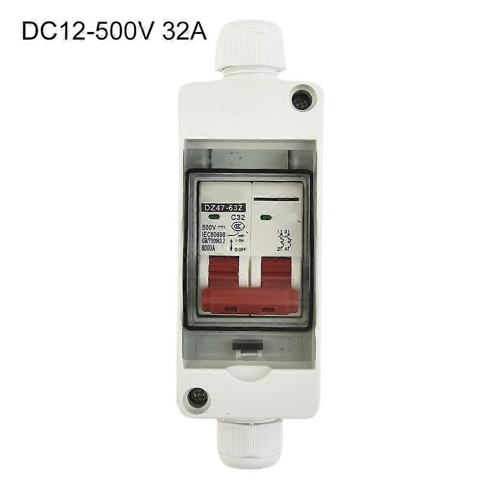 Solar Photovoltaics Battery PV Combiner Box DC Switch Miniature Circuit Breakers