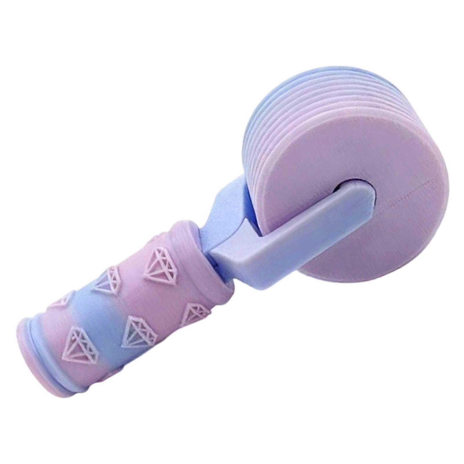Rolling Plastic Crafting Tool For beads Art Projects With Nonslip Fatigue Grip Designs  Color 9