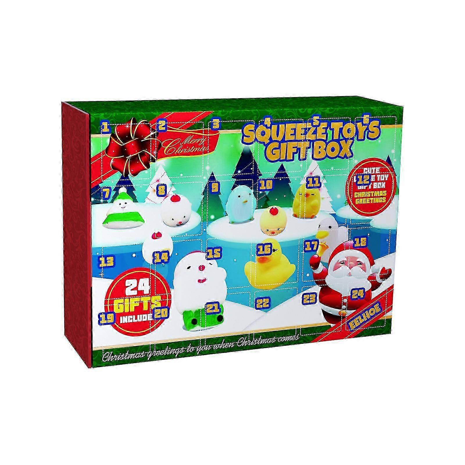 Advent Calendar for Children - Christmas Countdown with Pinch Gift Set