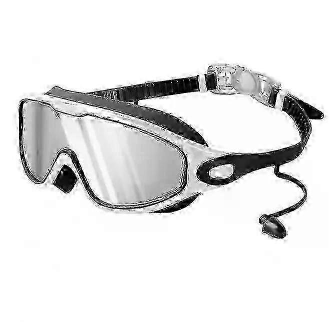 Warddefend Simglasögon Wide View Anti Fog UV Simglasögon Inget läckage för simbassäng Lap Simning Träning