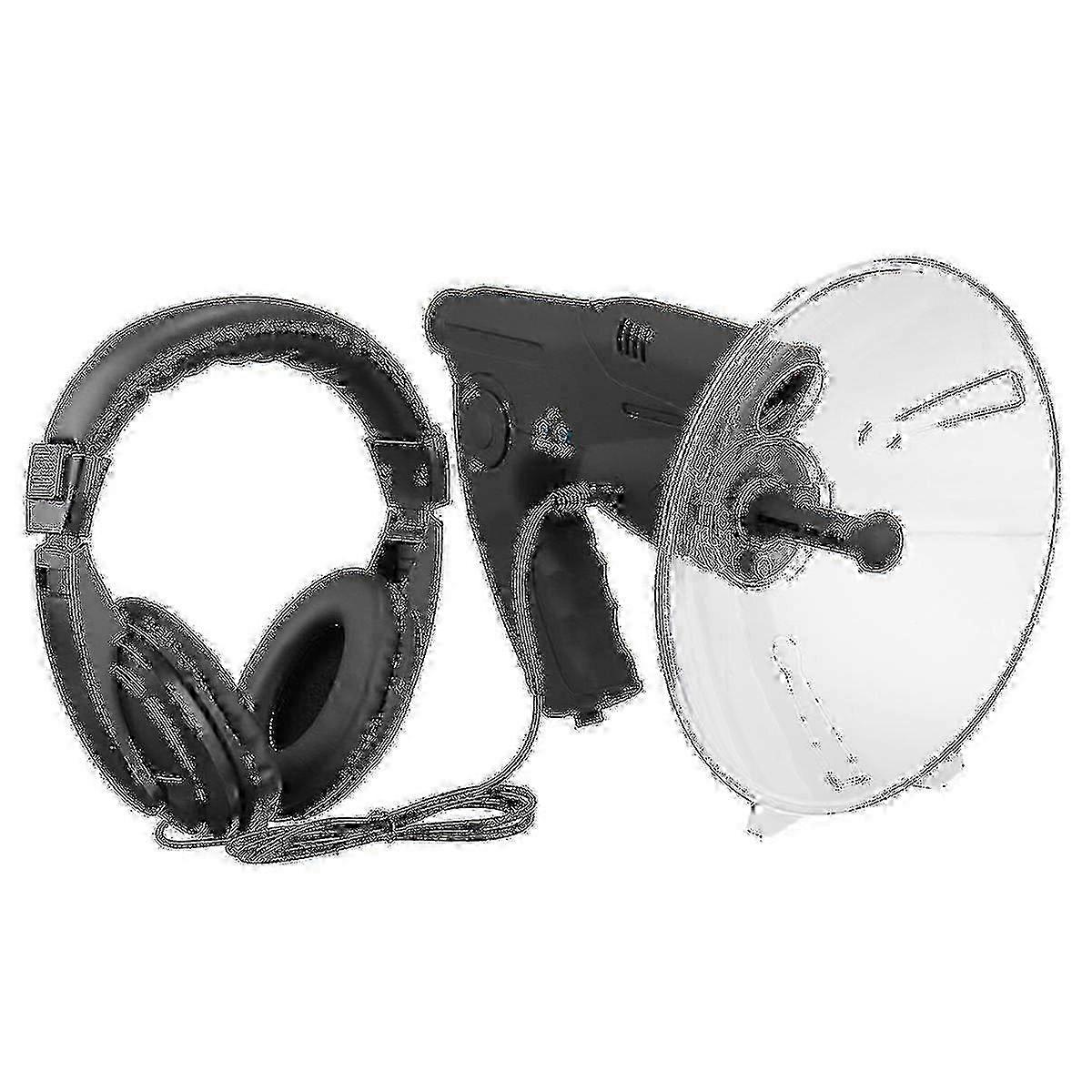 High Sensitivity Bionic Ear - Monocular Telescope with Parabolic Microphone, 200m