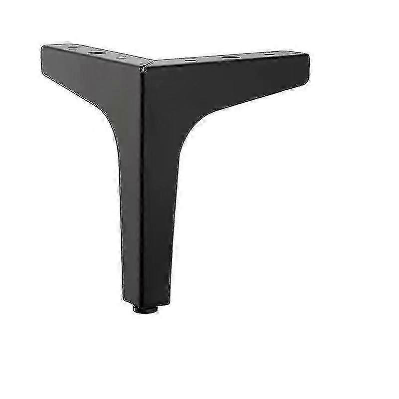 Möbelfötter för soffa - Metallpolerade pläteringsben 4st / set