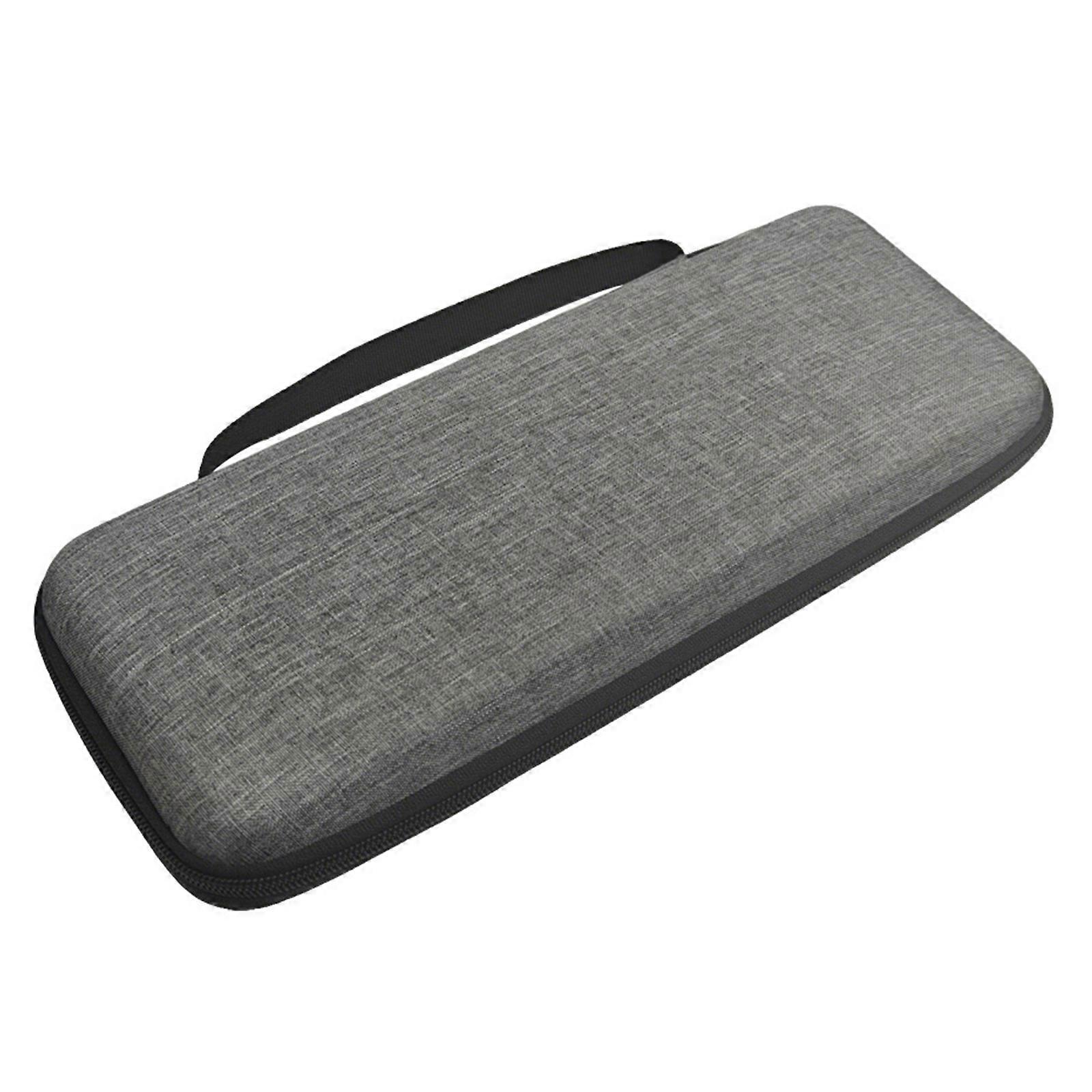 Hard Shell Travel Case for 65% Keyboards Perfect Fit Compactly for Wireless/Corded Keyboards Storage Box Bag Multicolor