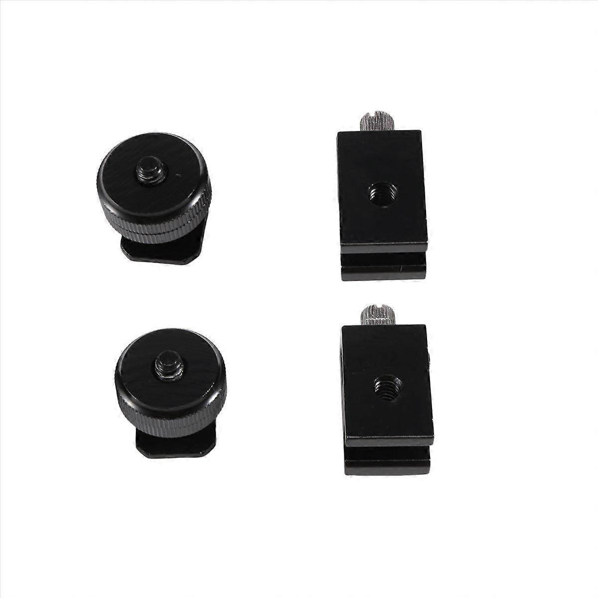 4 Pack   Shoe Cold Shoe Mount Adapter For Dslr Camera 