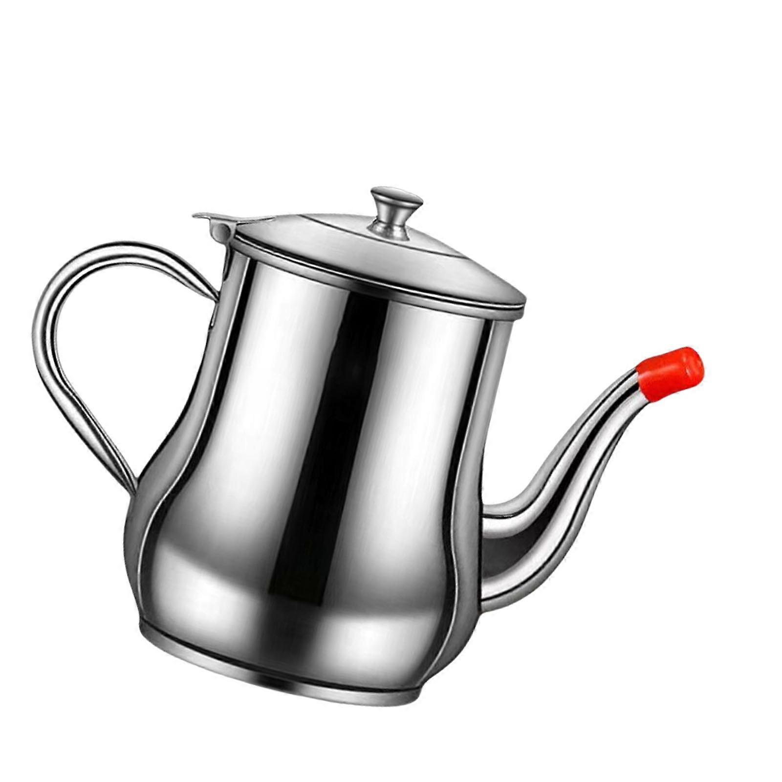 Grease Container Oil Pot With Fine Mesh Stainless Steels Oil Strainer Pot Grease Container for Frying Storage Multicolor