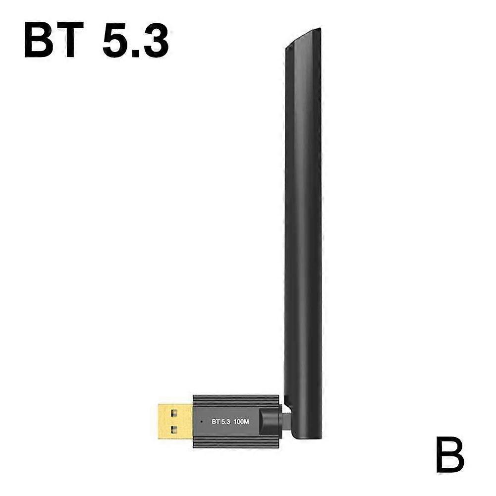 USB Bluetooth 5.1 5.3 Adapter 100M Long Range Bluetooth EDR Wireless For Pxpc S5S4