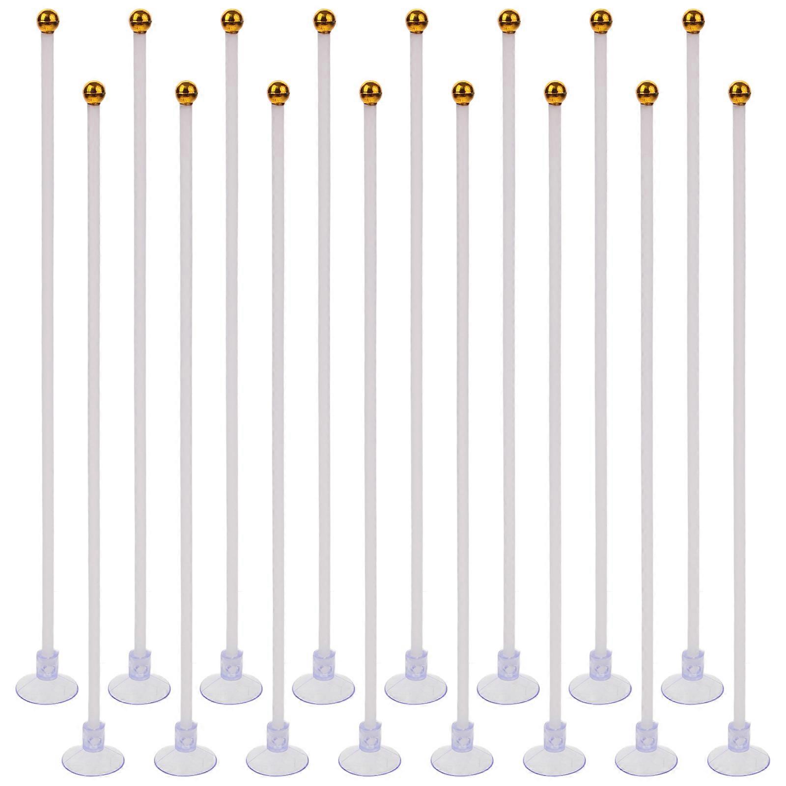 20pcs Flag Pole Suction Mount Bracket Plastic Flagpole Bracket for Car Flagpole Stand