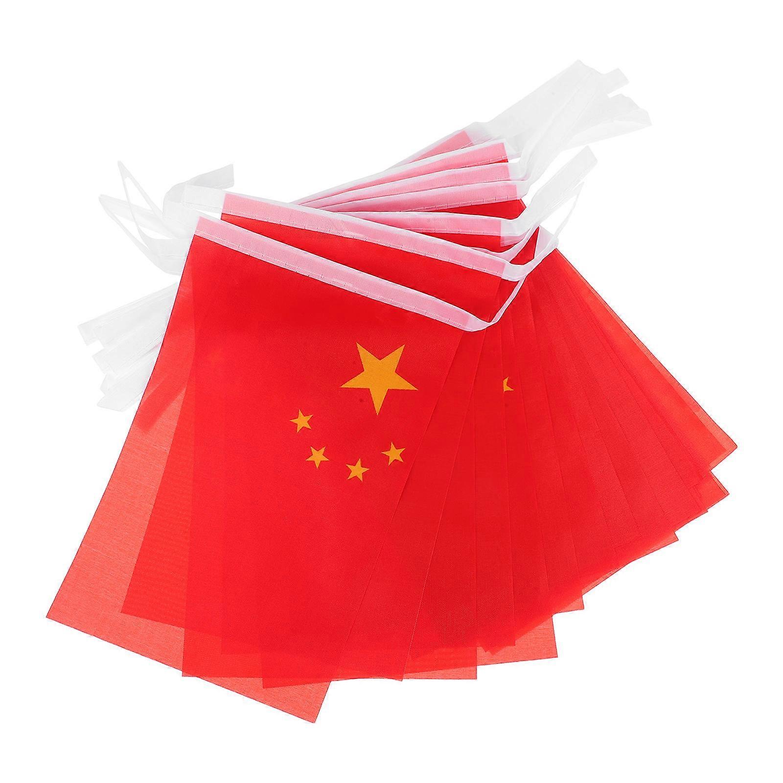 China Flag Banner for Decoration 1Set Mini String Bunting Party Supplies