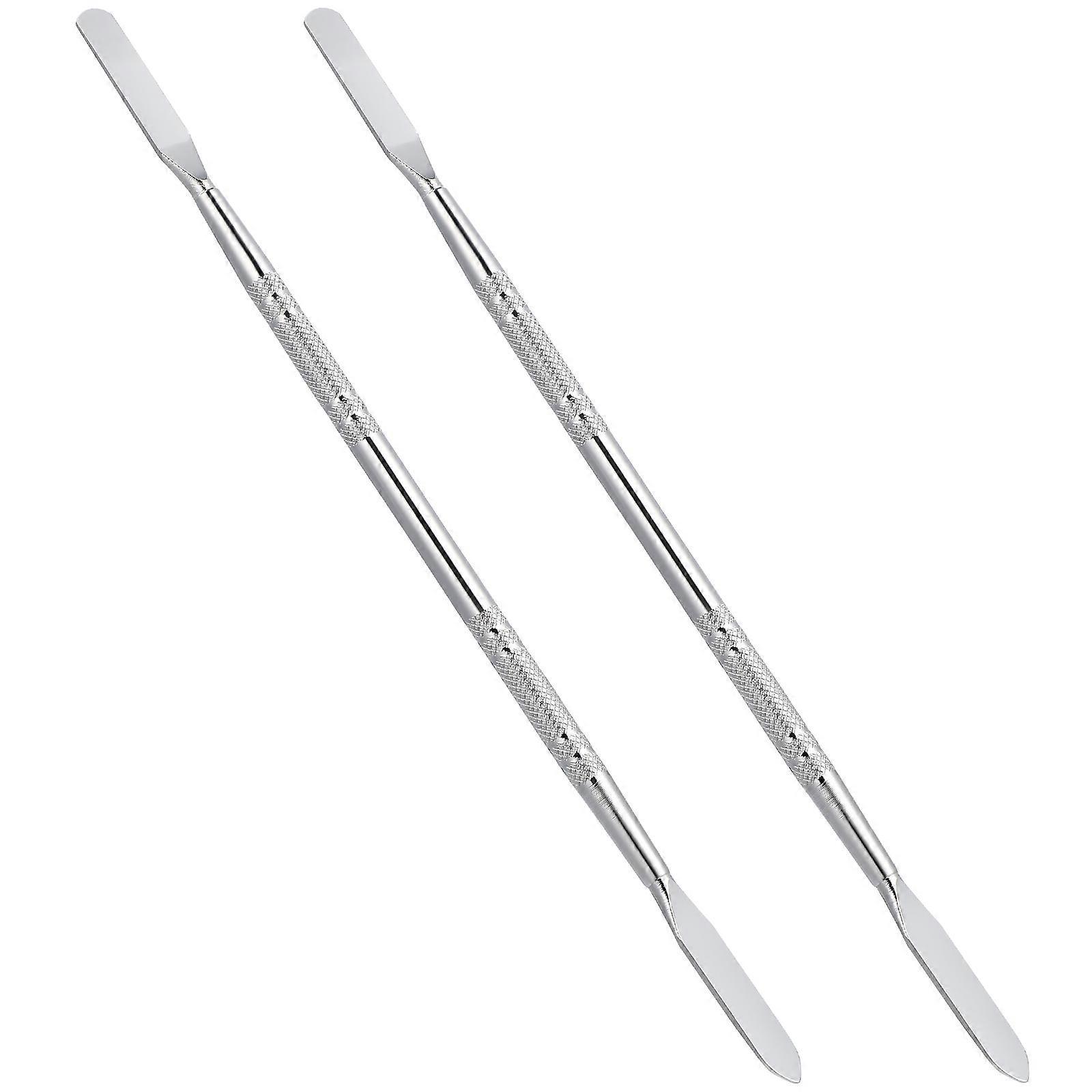 2 Pcs Spudger Opening Repair Tools Thin Long Double-end Pry Bars Disassemble Hand Tools for Mobile Phone Tablet Laptop Computers