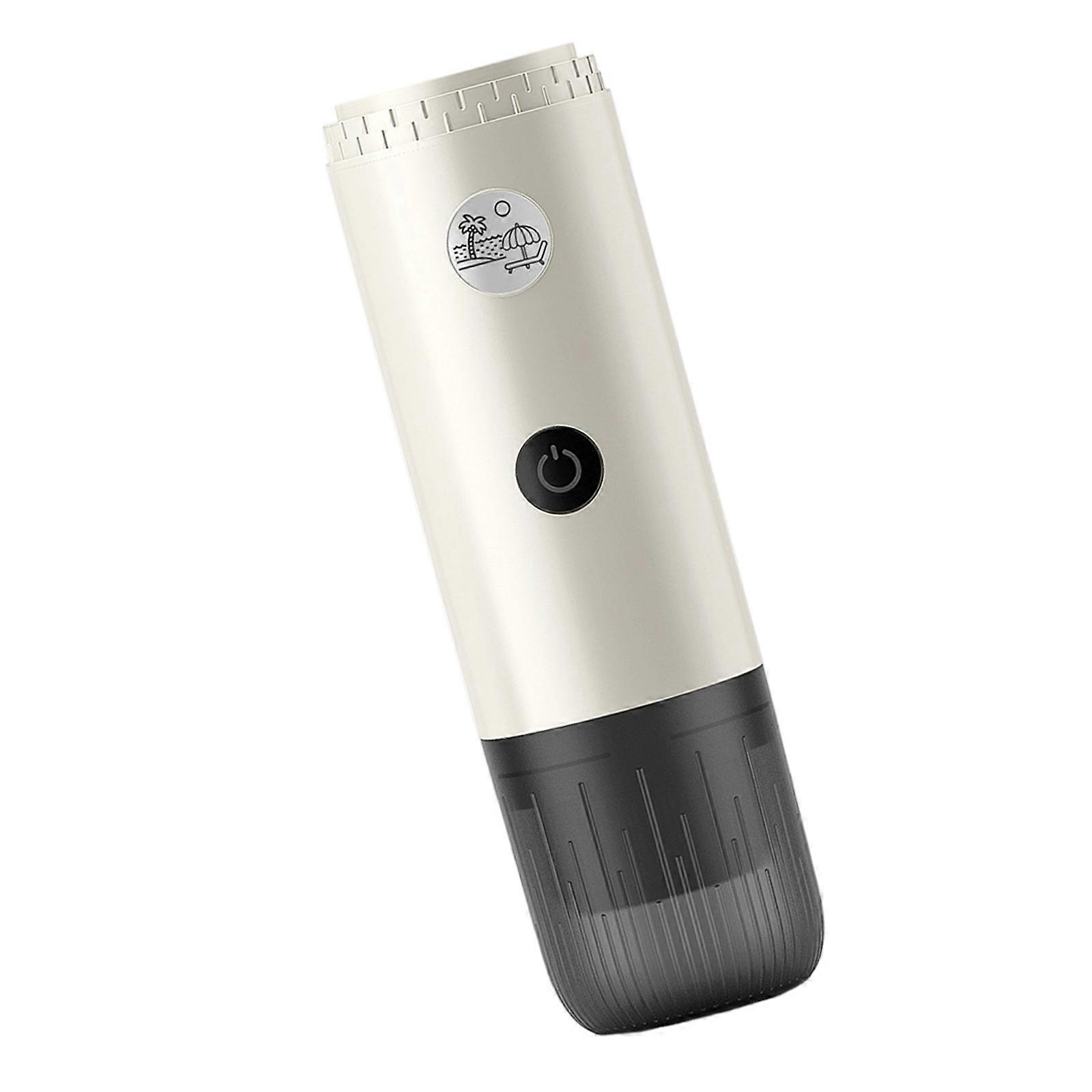 Advanced Temperature Control 19Bar Pressure System Coffee Maker Portable Wireless Coffee Machine for Freshness Brewing  White