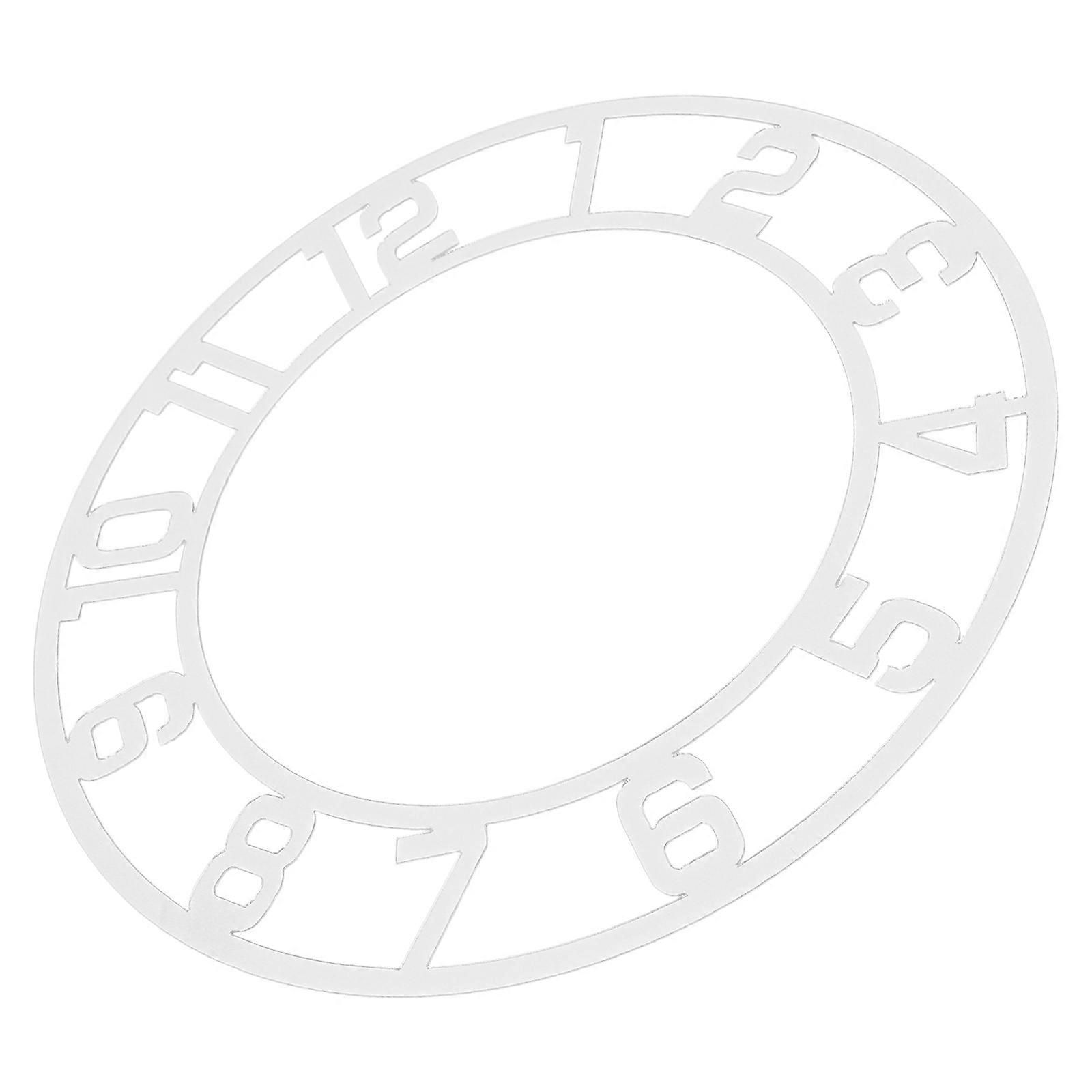 Mirror Digital Clock Acrylic Mirror Clock for Modern Home 1 Piece