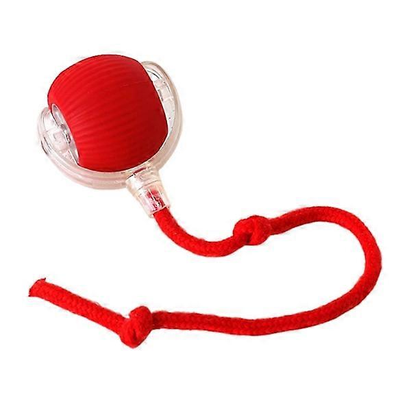 Automatic Cat Ball with Obstacle Avoidance - Interactive Toy for Cats (FMY) Red