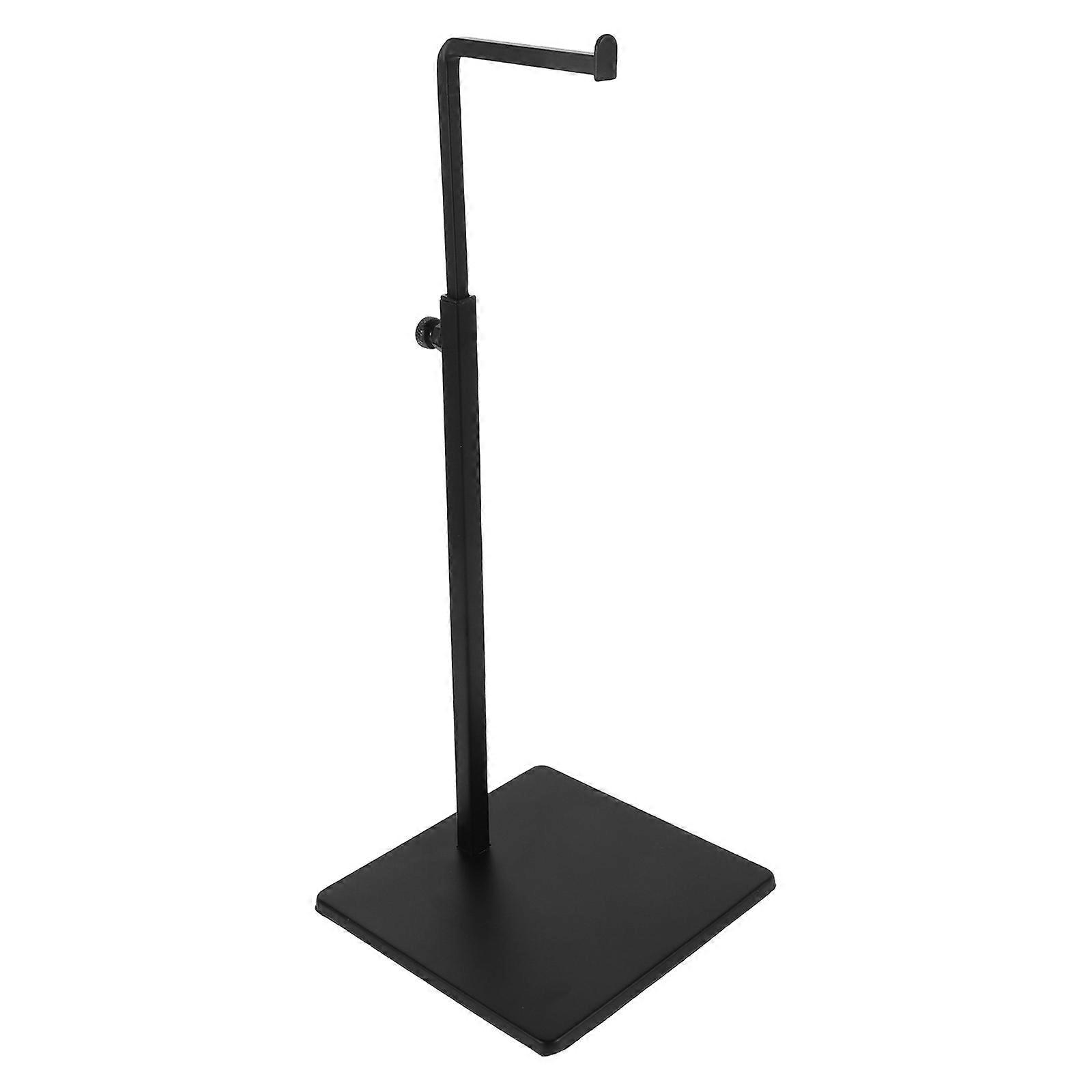 Mud Sculpture Stand Black Doll Stands Holder for Storage Use Display Rack