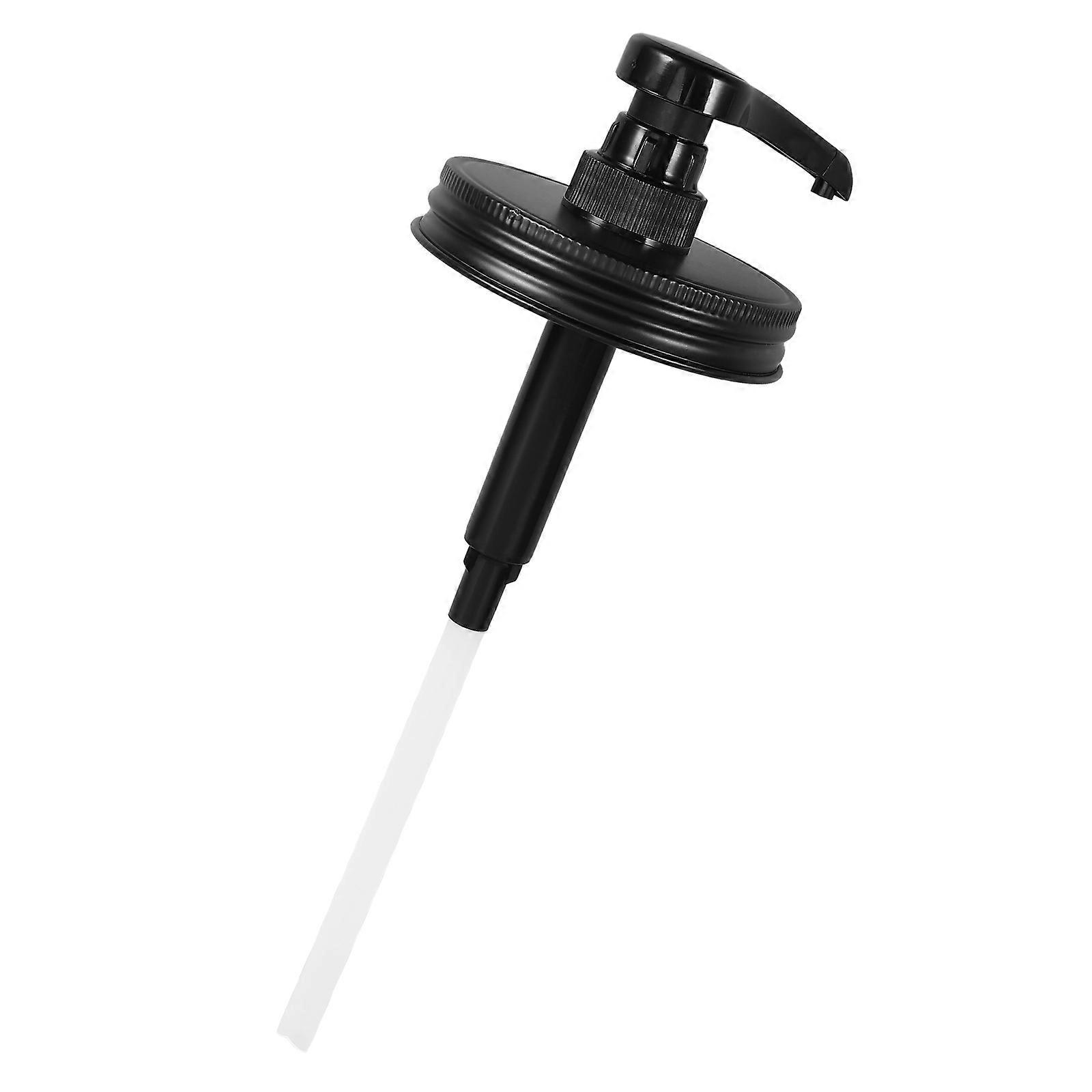Lotion Dispenser Pump Jar Pump for Syrup Dispensing Black