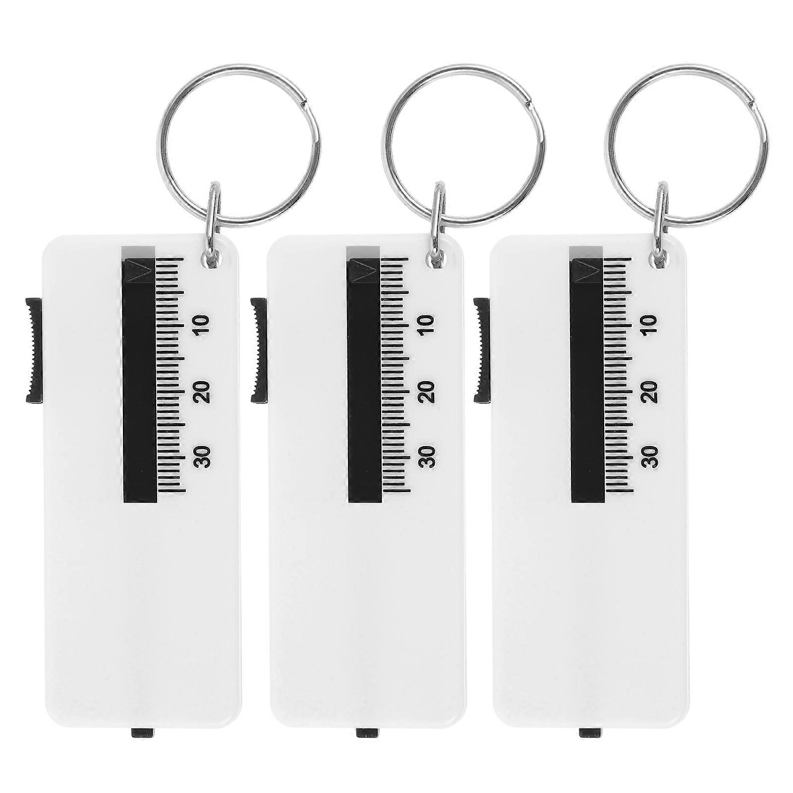 Tire Depth Gauge Tool for Car Tire Thread Depth Gauge Measuring 9Pcs Set