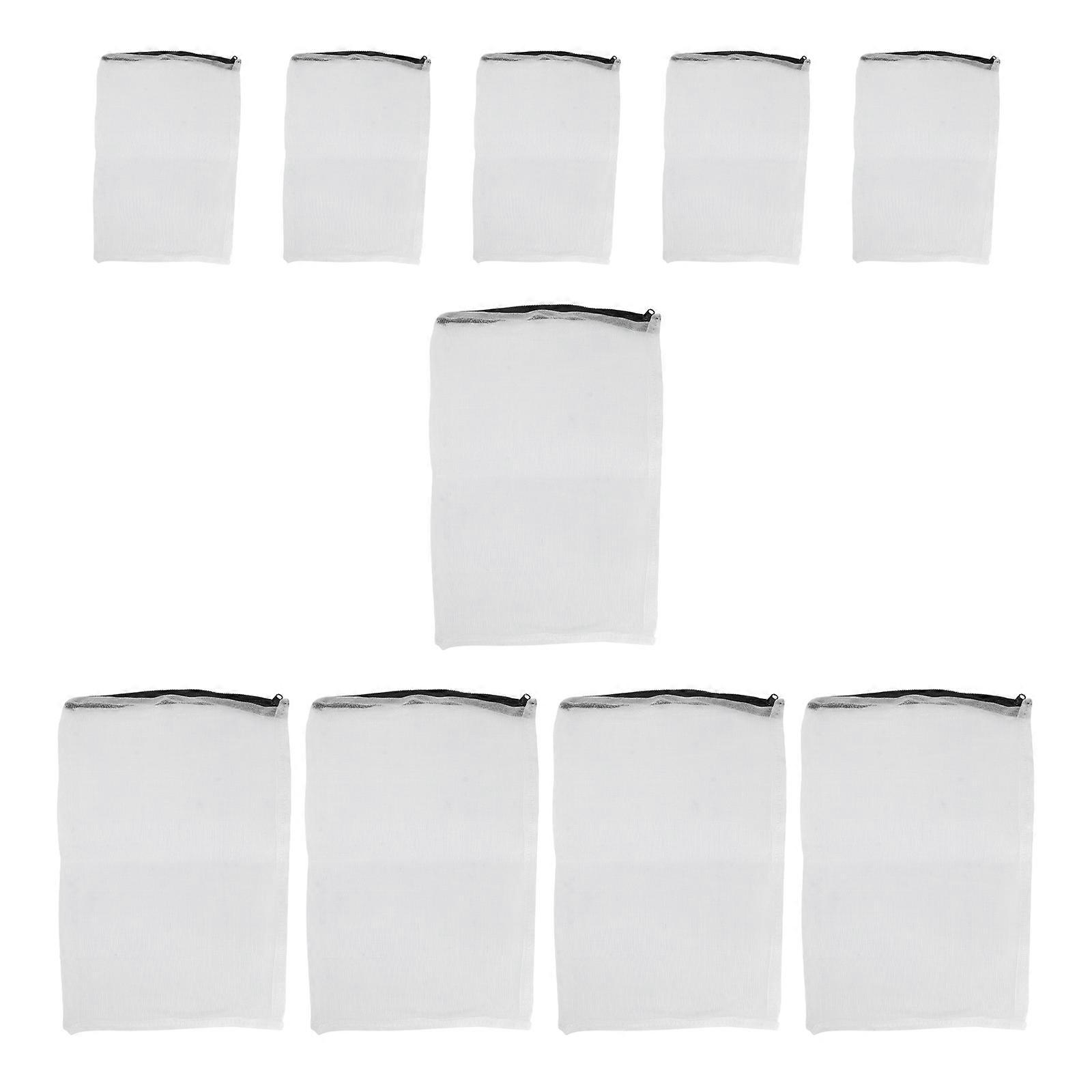 Fish Tank Accessories for Storage 30Pcs Nylon Filter Mesh Bags