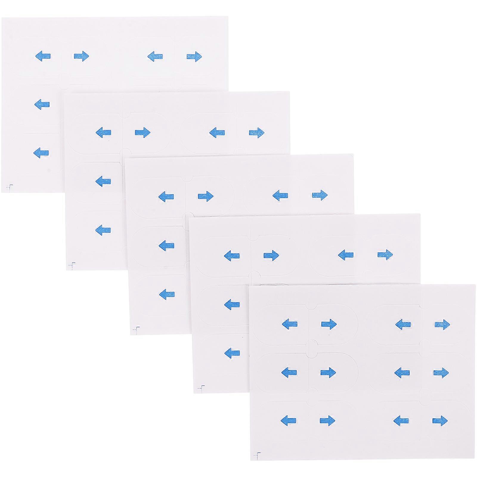 Transparent Elf Ear Correction Stickers for Face Lifting 45Pairs