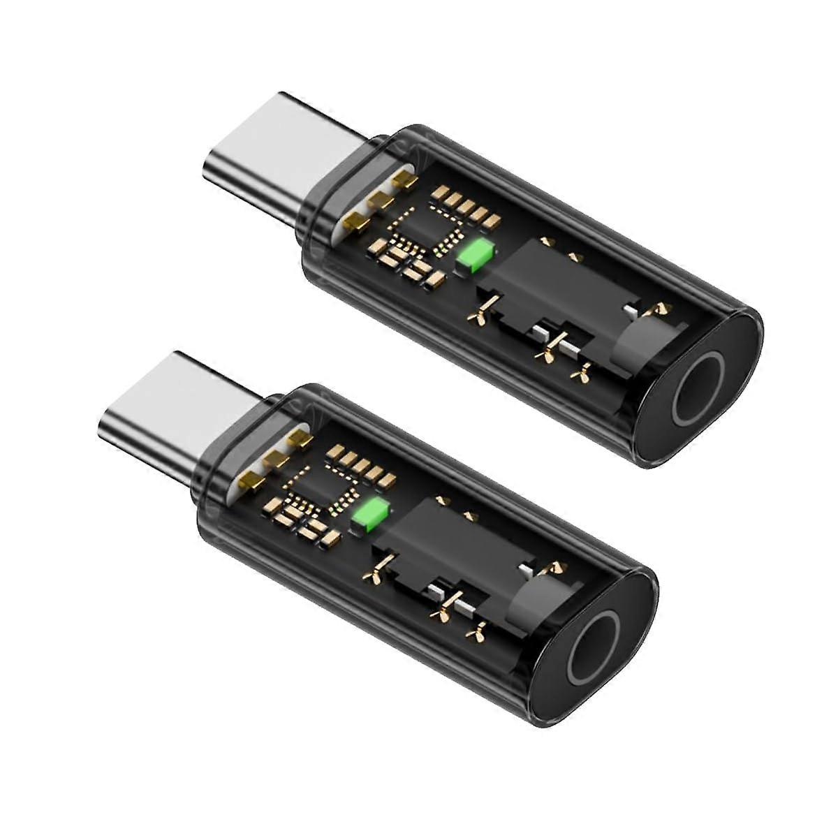 USB C to 3.5mm Headphone Adapter with HiFi Audio, Wide Compatibility for Samsung, iPad Pro