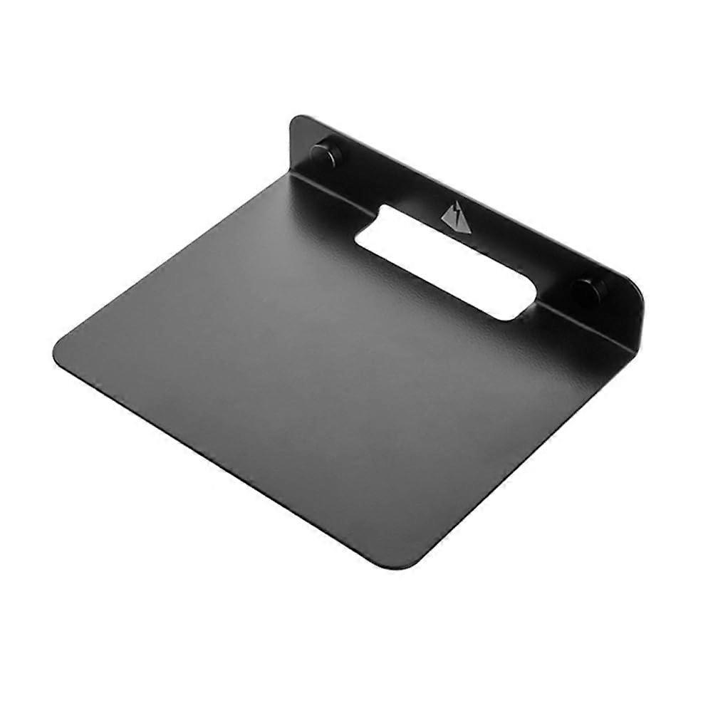Metal Wall Shelf Speaker Stand Speaker Wall Mount Cell Phone Display Toy Display Shelf Black Easy To Use