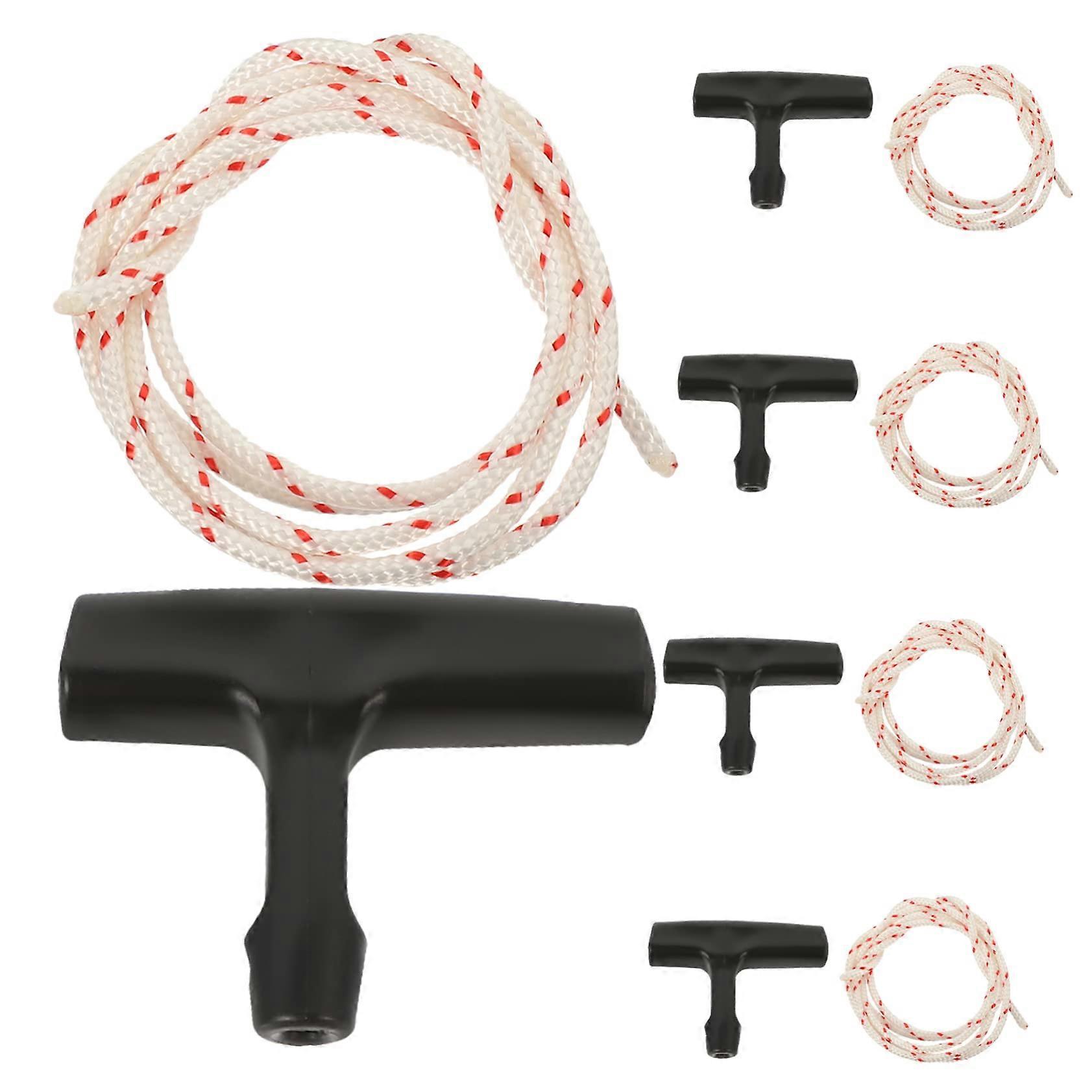 5pcs Garage Door Pull Cord Emergency Release Cable with Ergonomic Handle for Attic Ladder