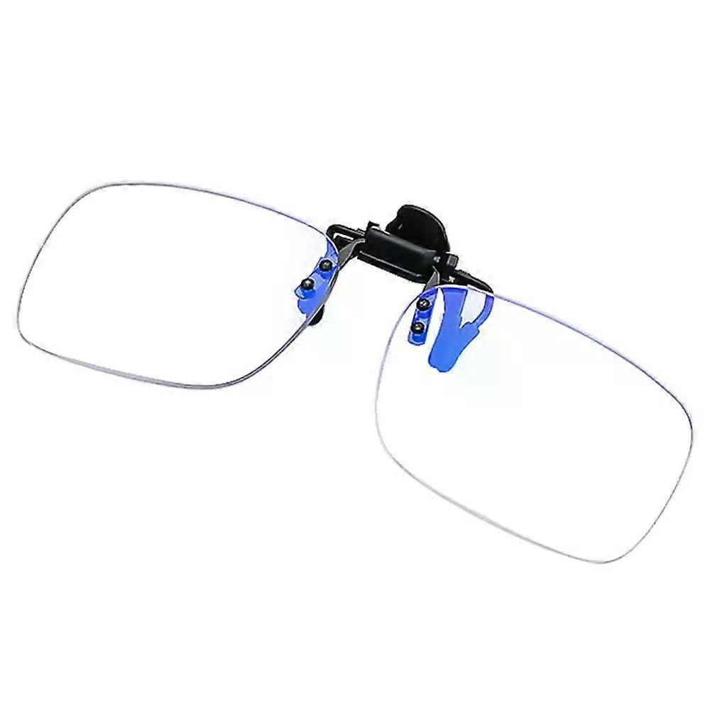 Lunettes de lecture ultral��g��res �� Clip pour presbytes, loupe rabattable sans bords, lentille avec Clip + 1