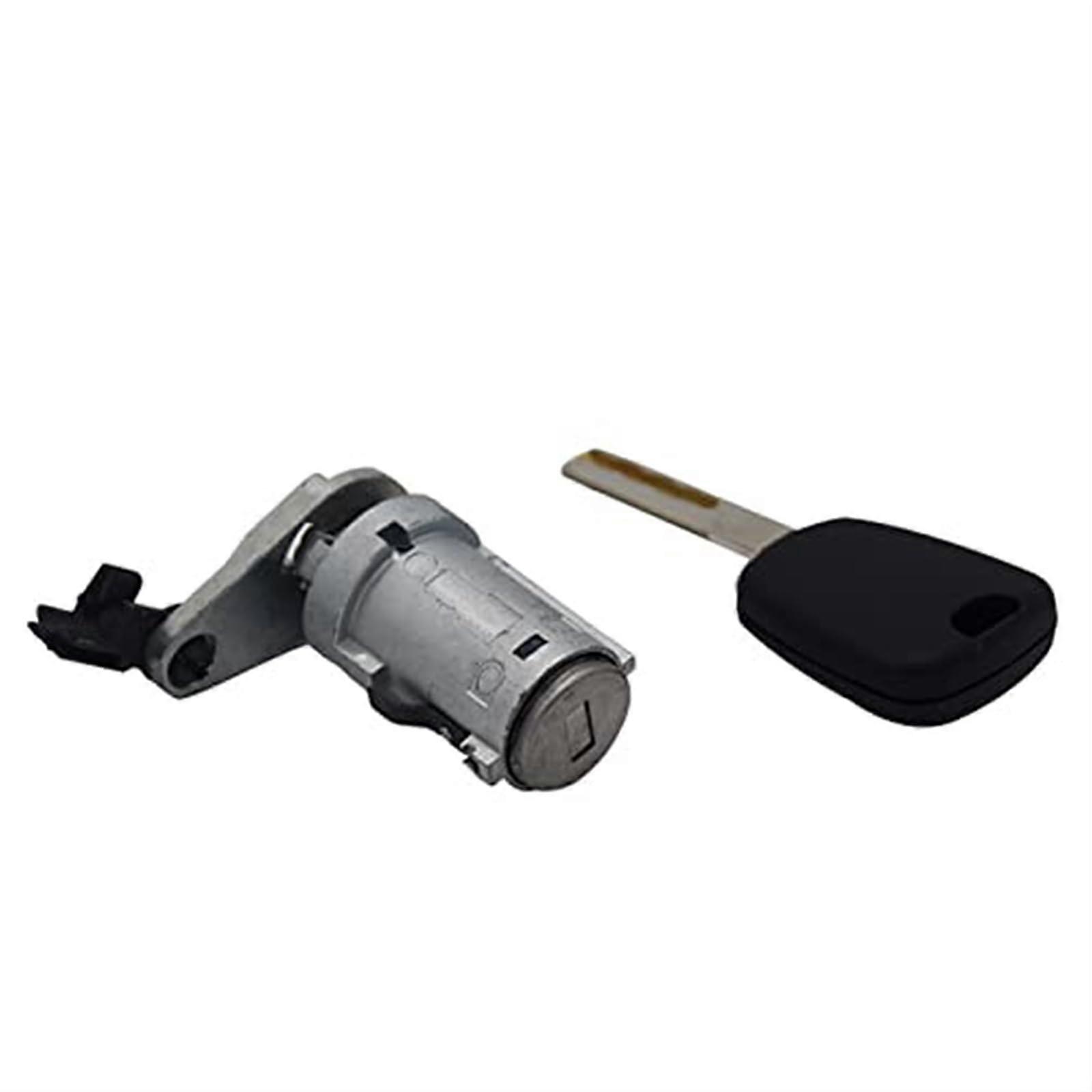 Car Door Lock Switch and Left Lock Barrel with Key for Peugeot 307 Quick Lock Response