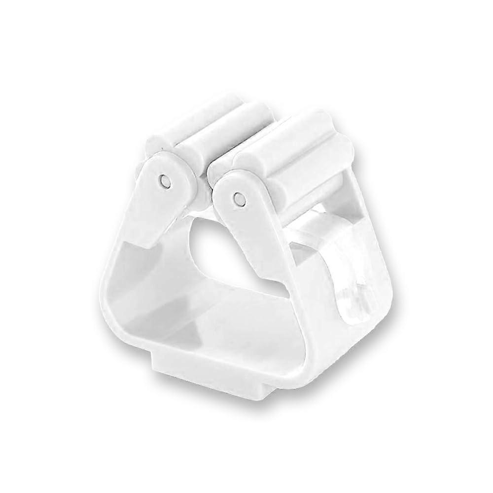 Wall Mounted Mop Holder and Broom Organizer with Secure Grip, MoistureResistant, SpaceSaving Design