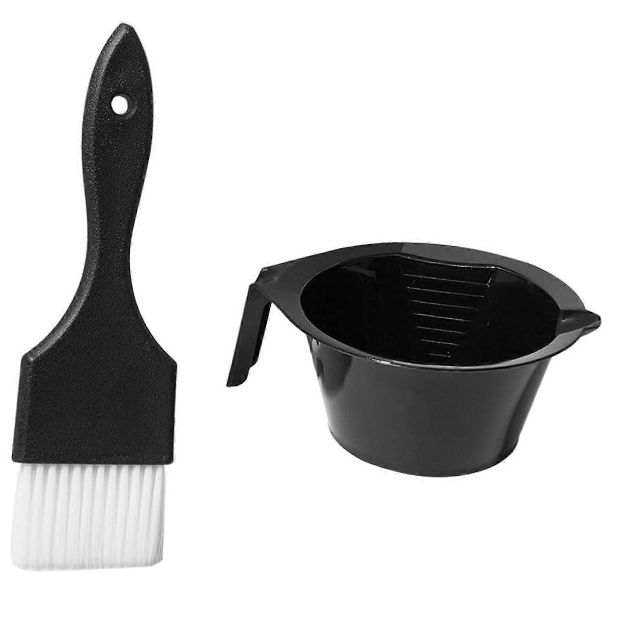 Hair Dye Brush and Coloring Bowl Set for Salon and Home Use Easy Clean Reusable Tools