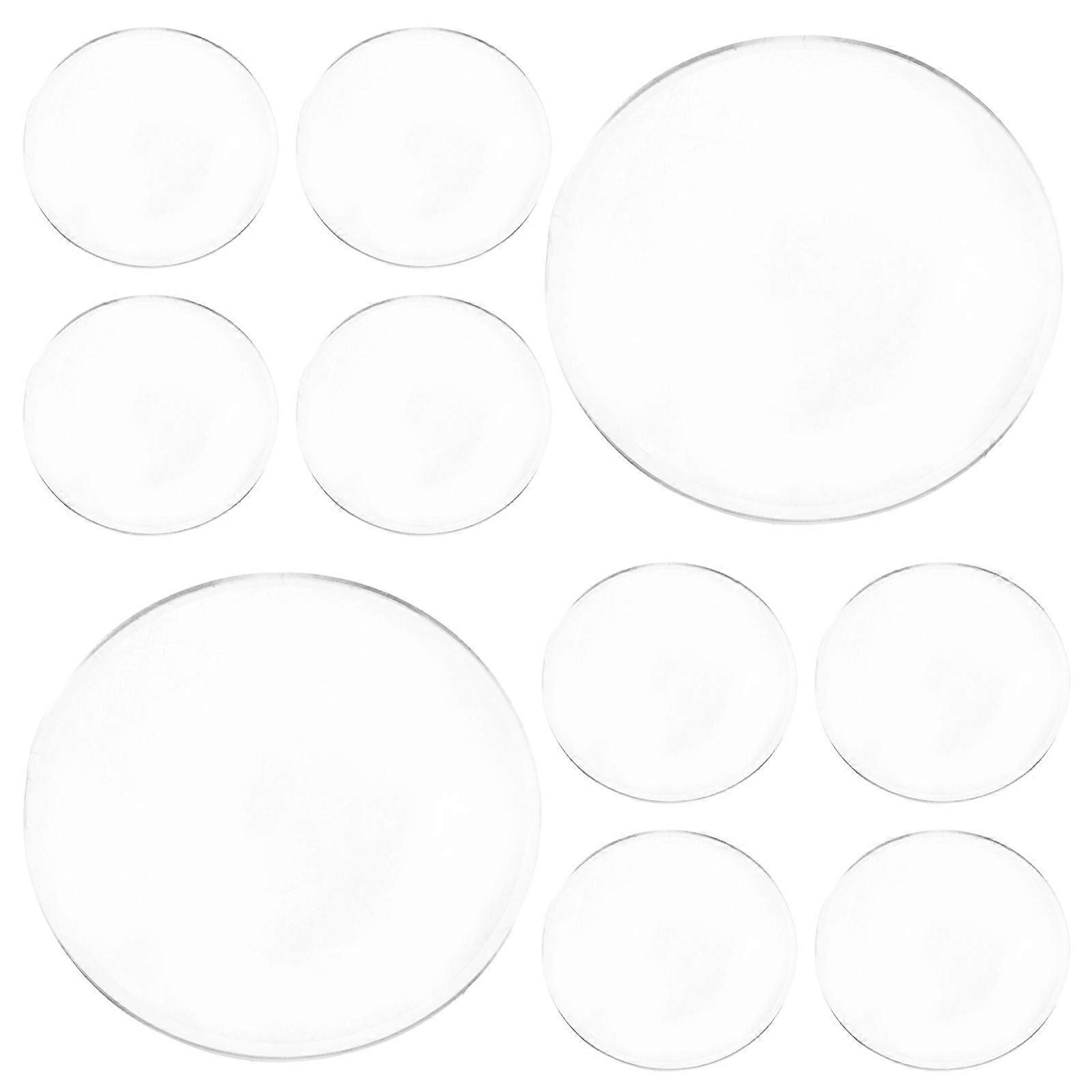 Transparent Vr Glasses Lens for Light Blocking with 10Pcs Set for Home Use