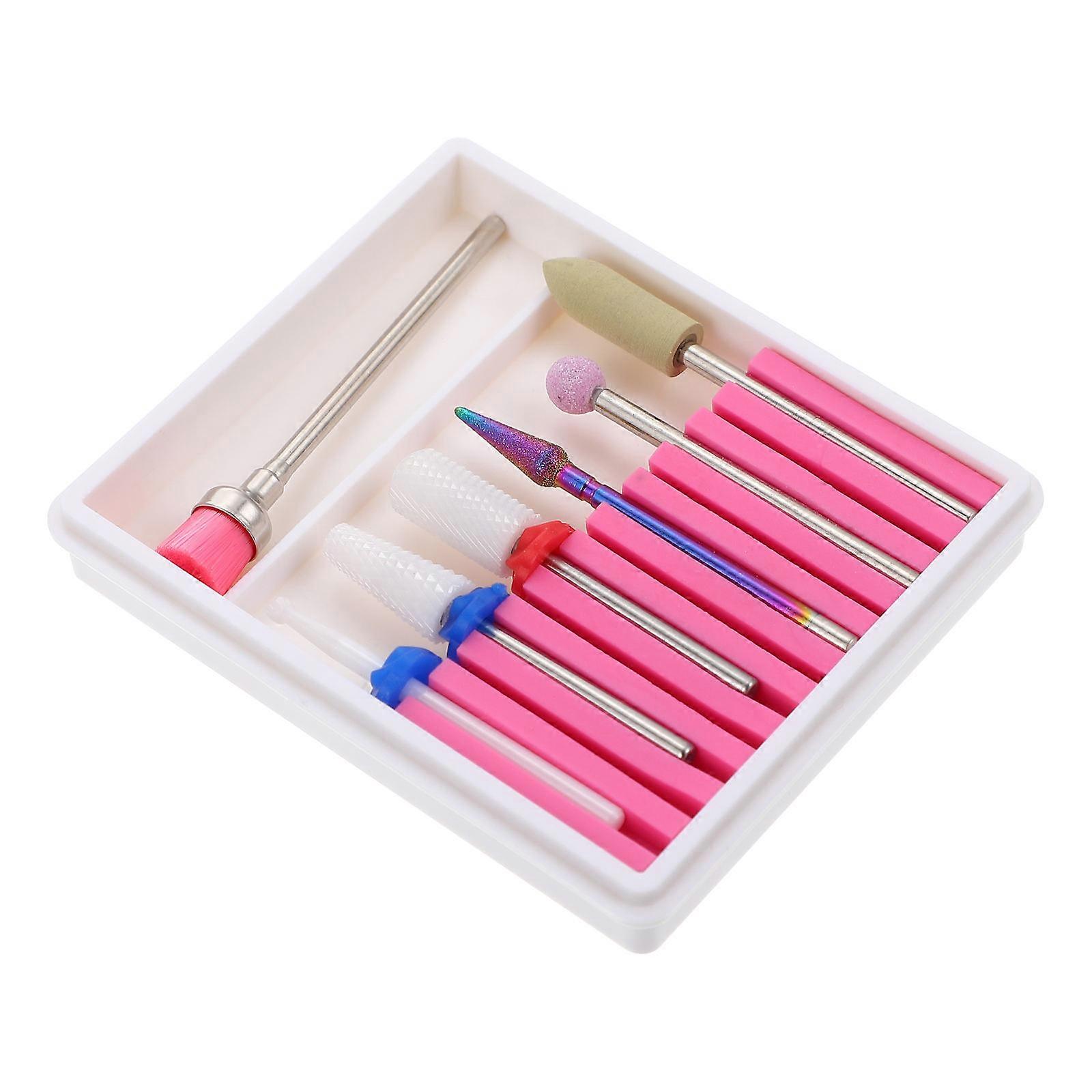 Polishing Heads Nail Bits for Manicure Drill Bits 1Set Nail Art Tools