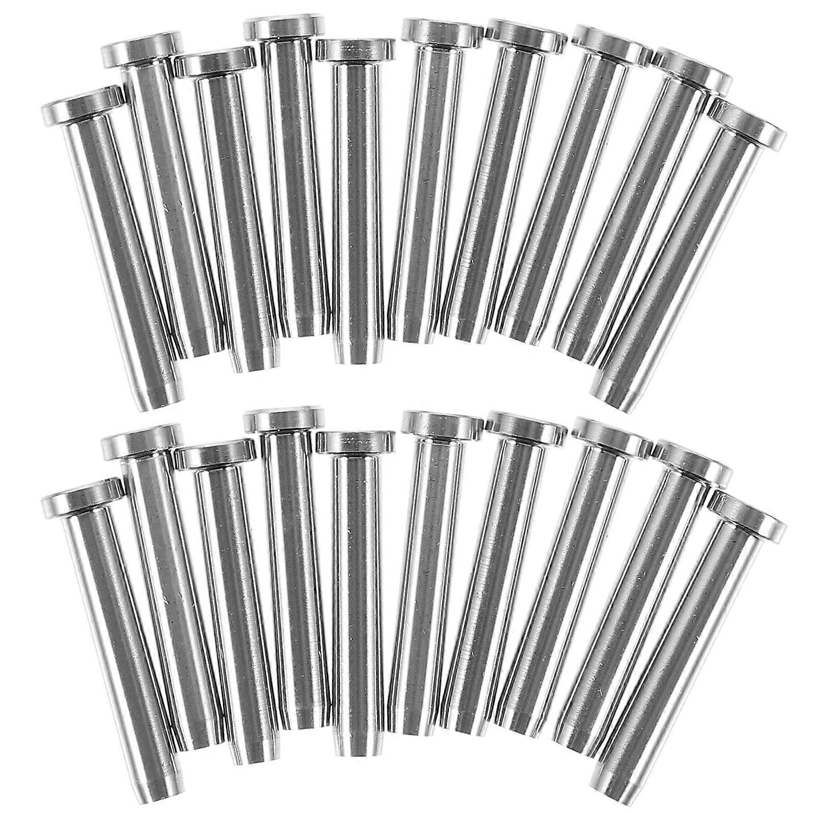 Cable Railing Post Tensioner for Decoration 20Pcs Silver Finish