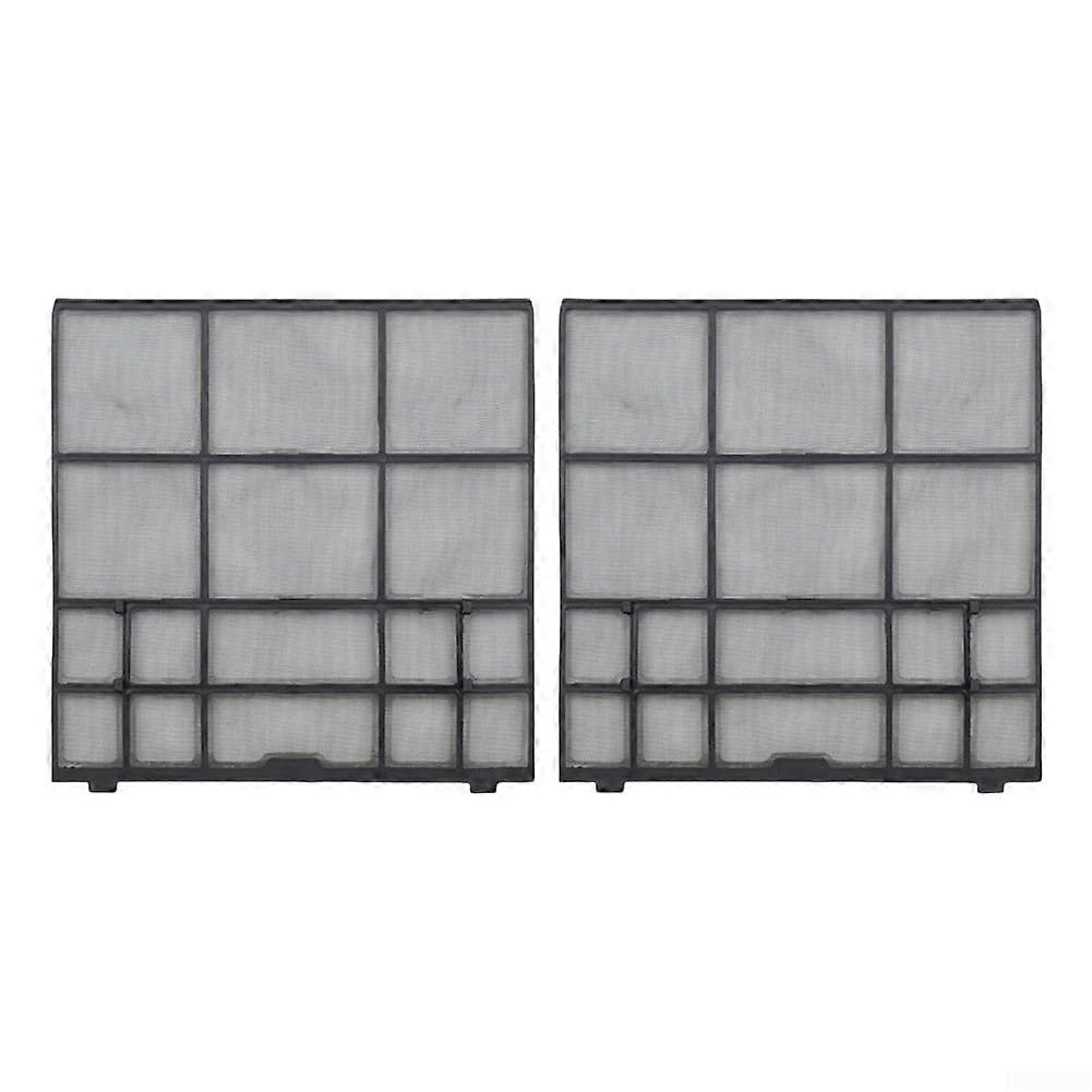 Air Conditioner Dust Cover with AC Filter Screen for Split System Indoor Unit, Dustproof Plastic 31.5x31.5cm