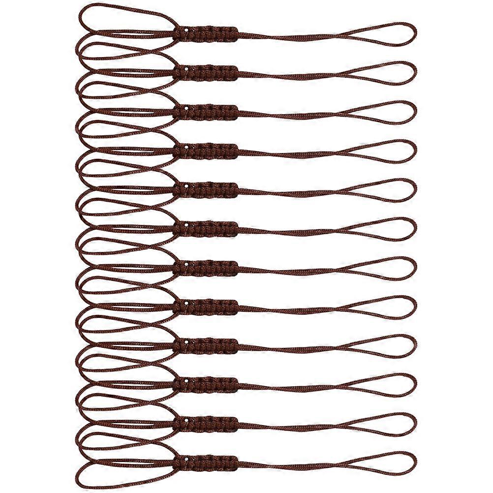 Teapot Lid Fixing Rope Polyester Material Home Use Round Knots 100Pcs