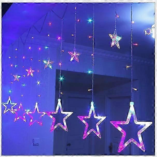 3m LED string lights star curtain lights Christmas decoration