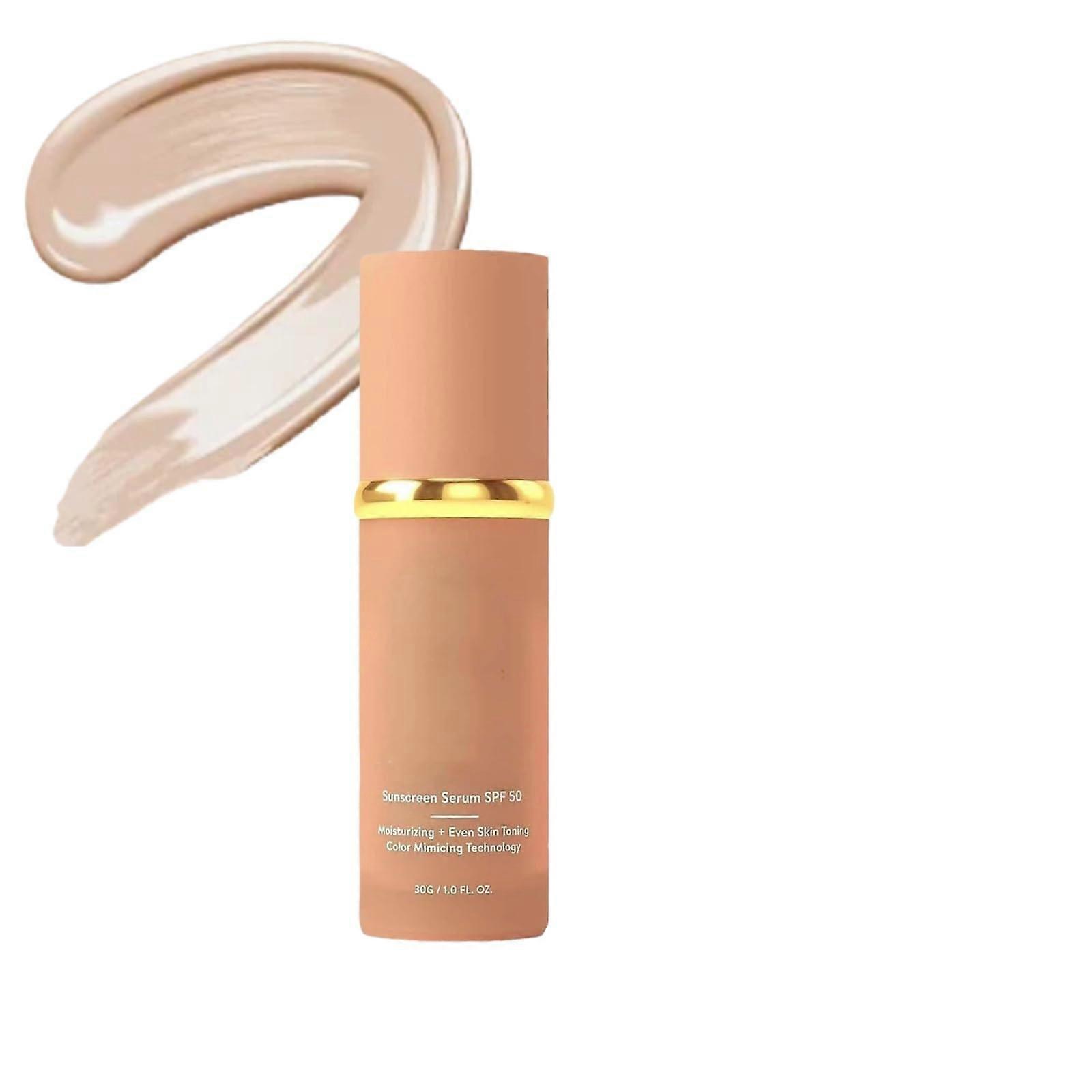 ColorChanging SPF50 Liquid Foundation for Mature Skin with LongLasting Hydrating Full Coverage