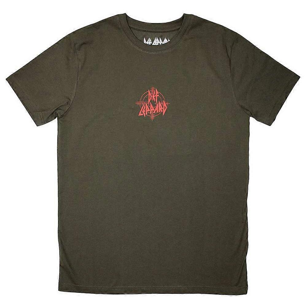 Def Leppard Mini Target Logo T Shirt