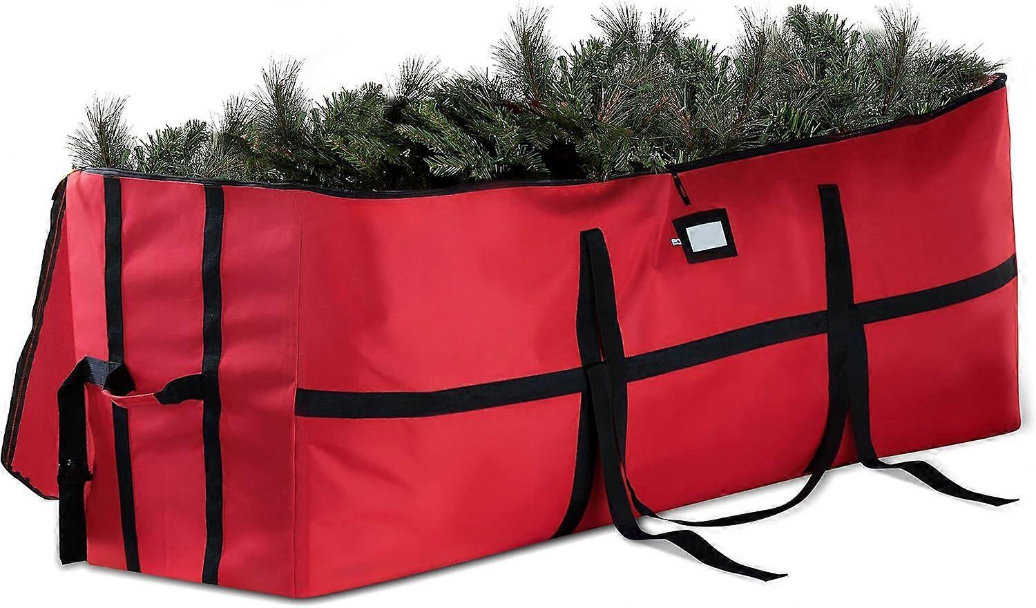 Wide Christmas Tree Storage Bag - Maximum Accessibility - Fits 7.5 Ft Trees -